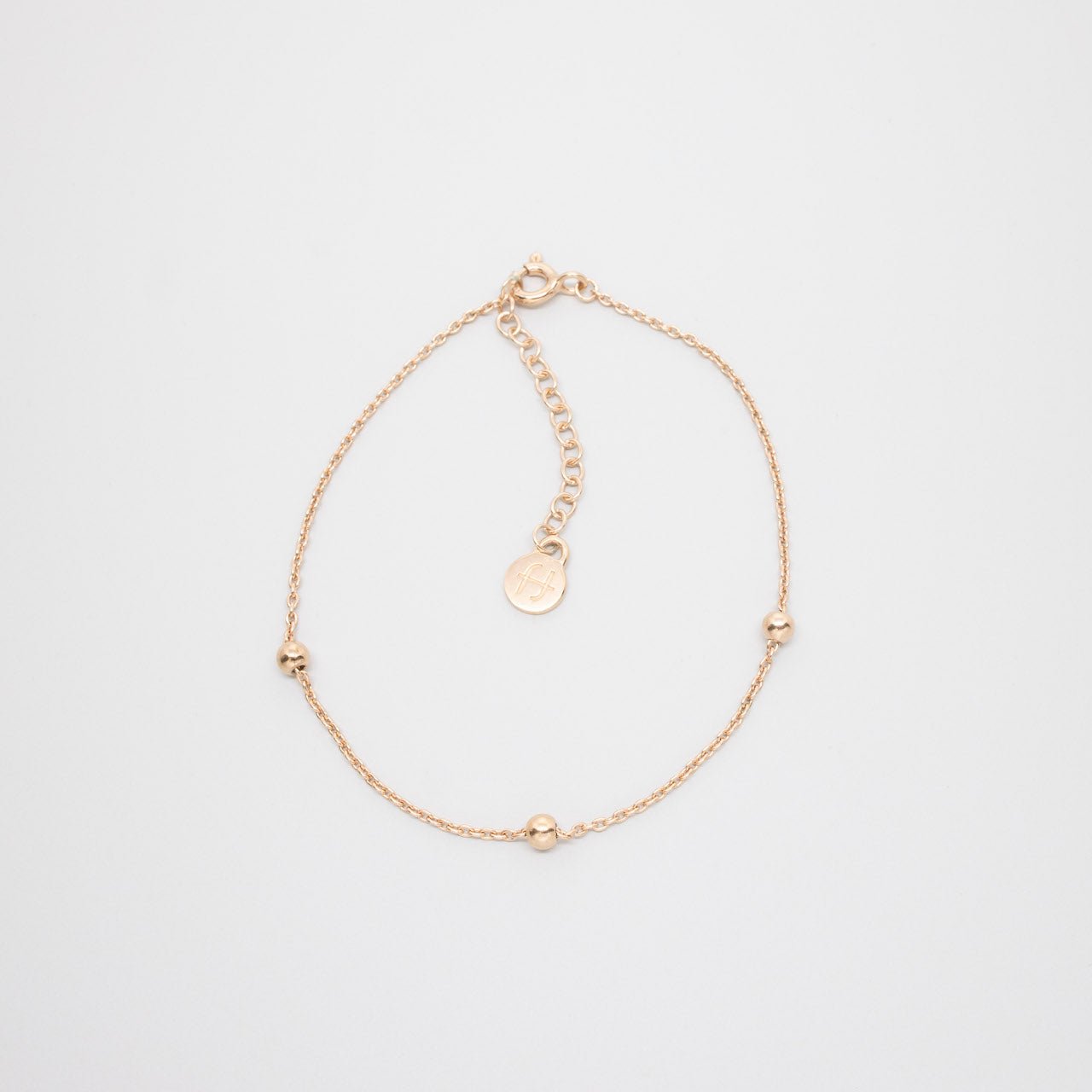 triple ball bracelet