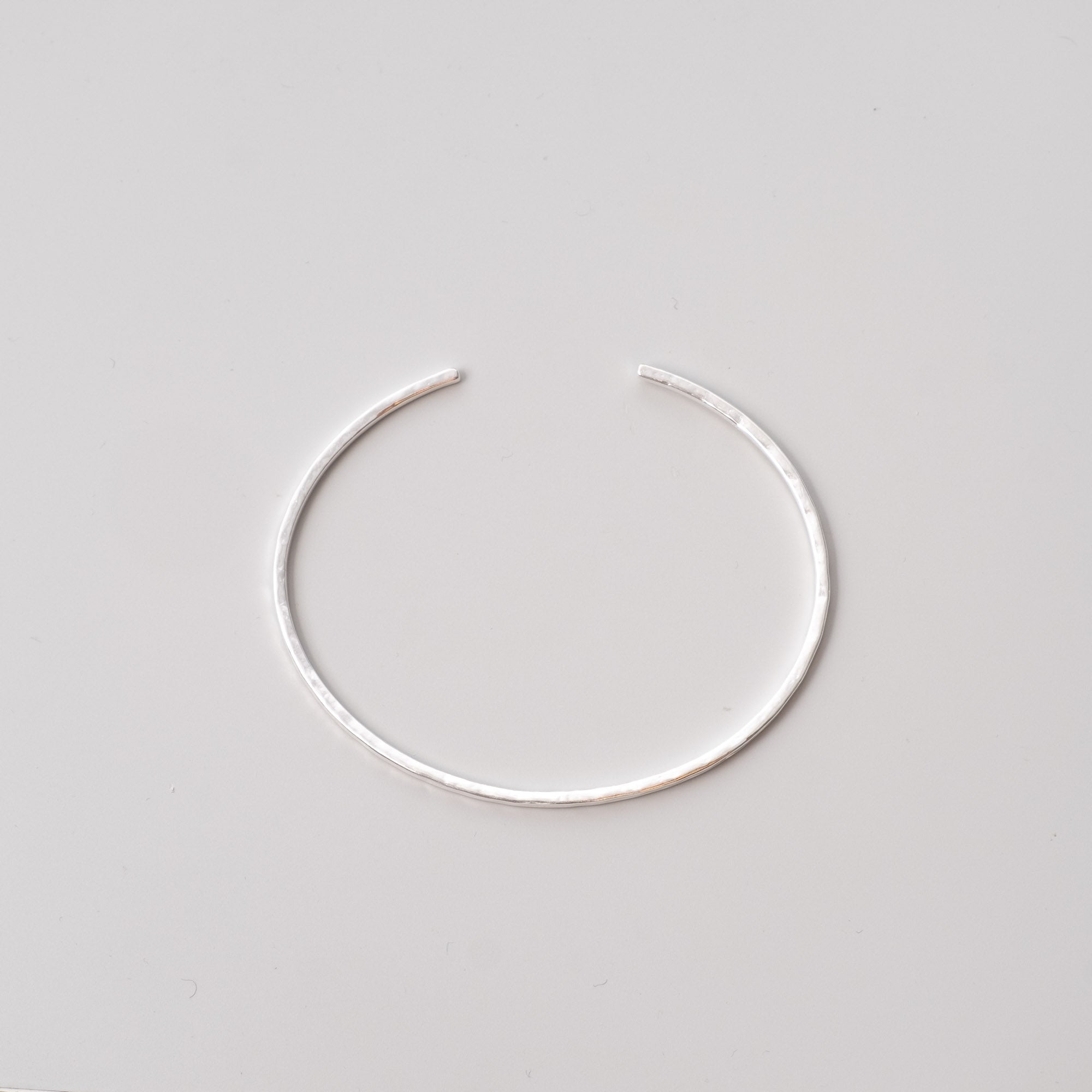hammered arm cuff