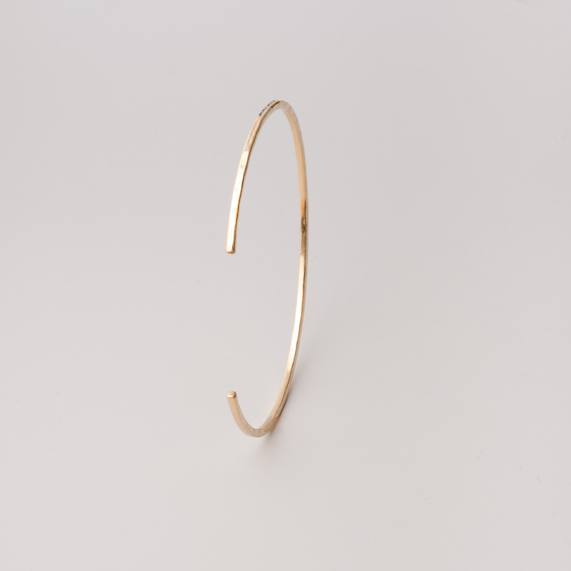 hammered arm cuff