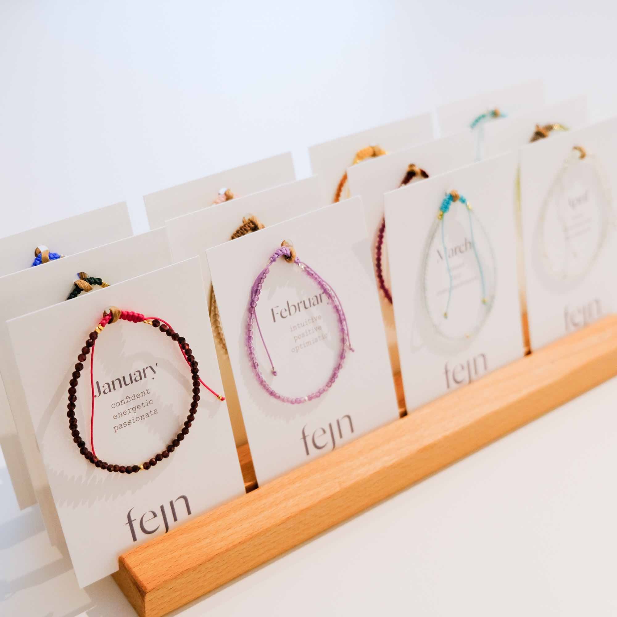 birthstone bracelet