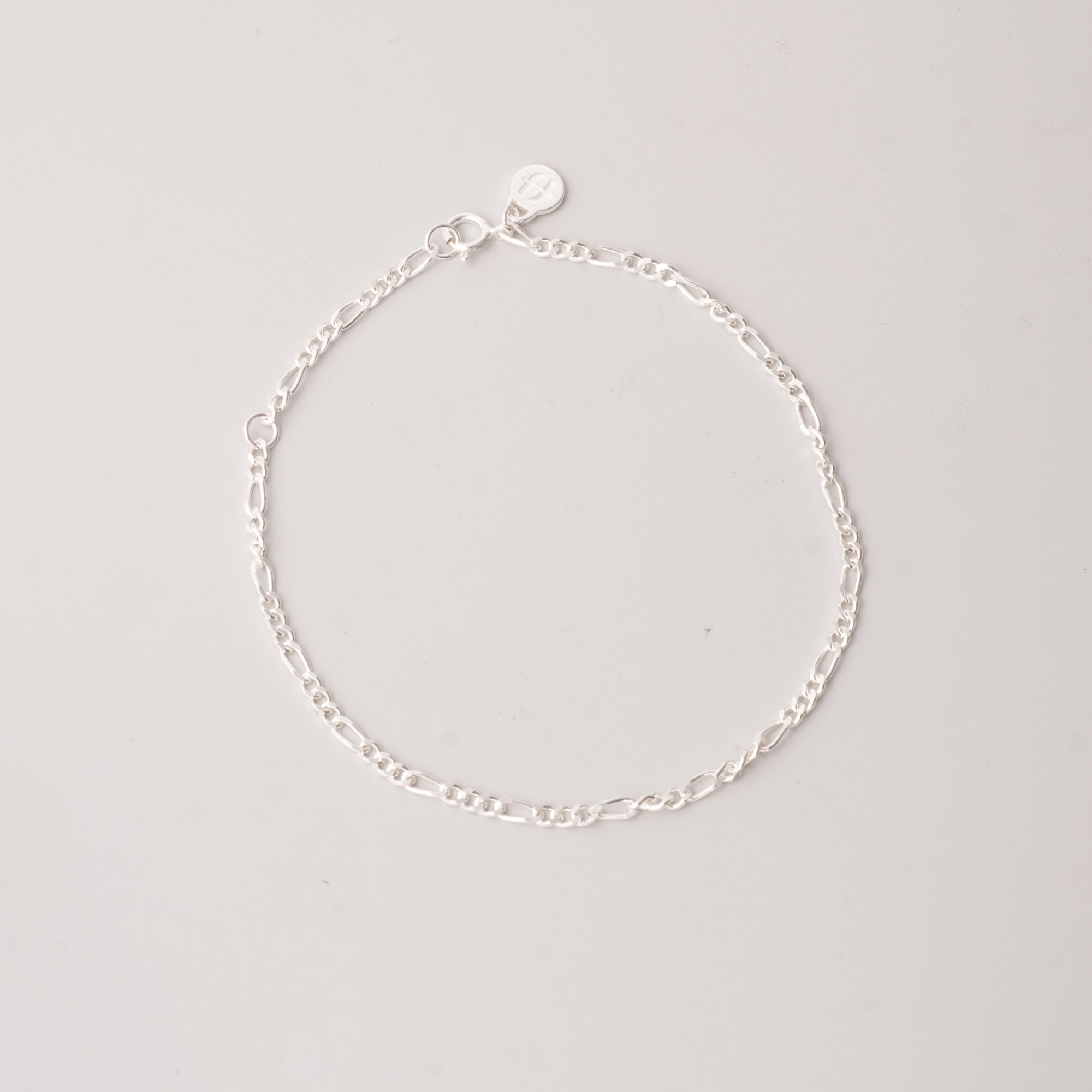 figaro bracelet silber