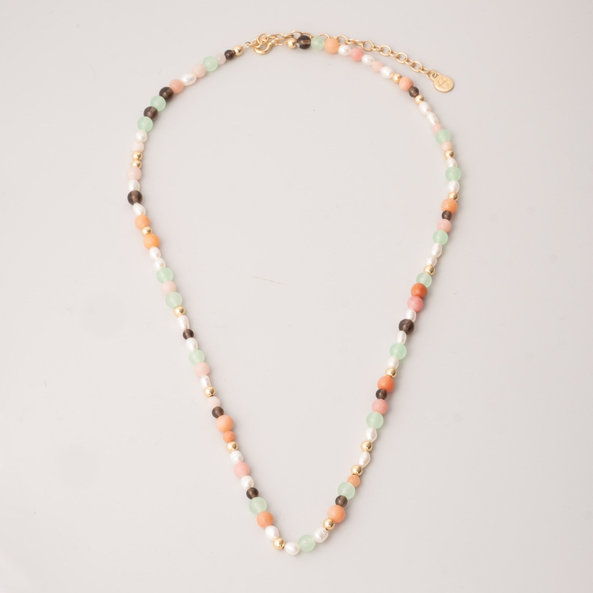 autumn pearl choker necklace