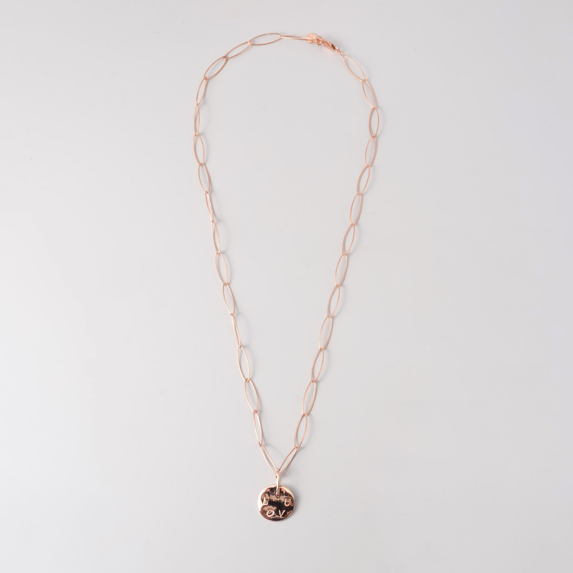 LOVE necklace charm