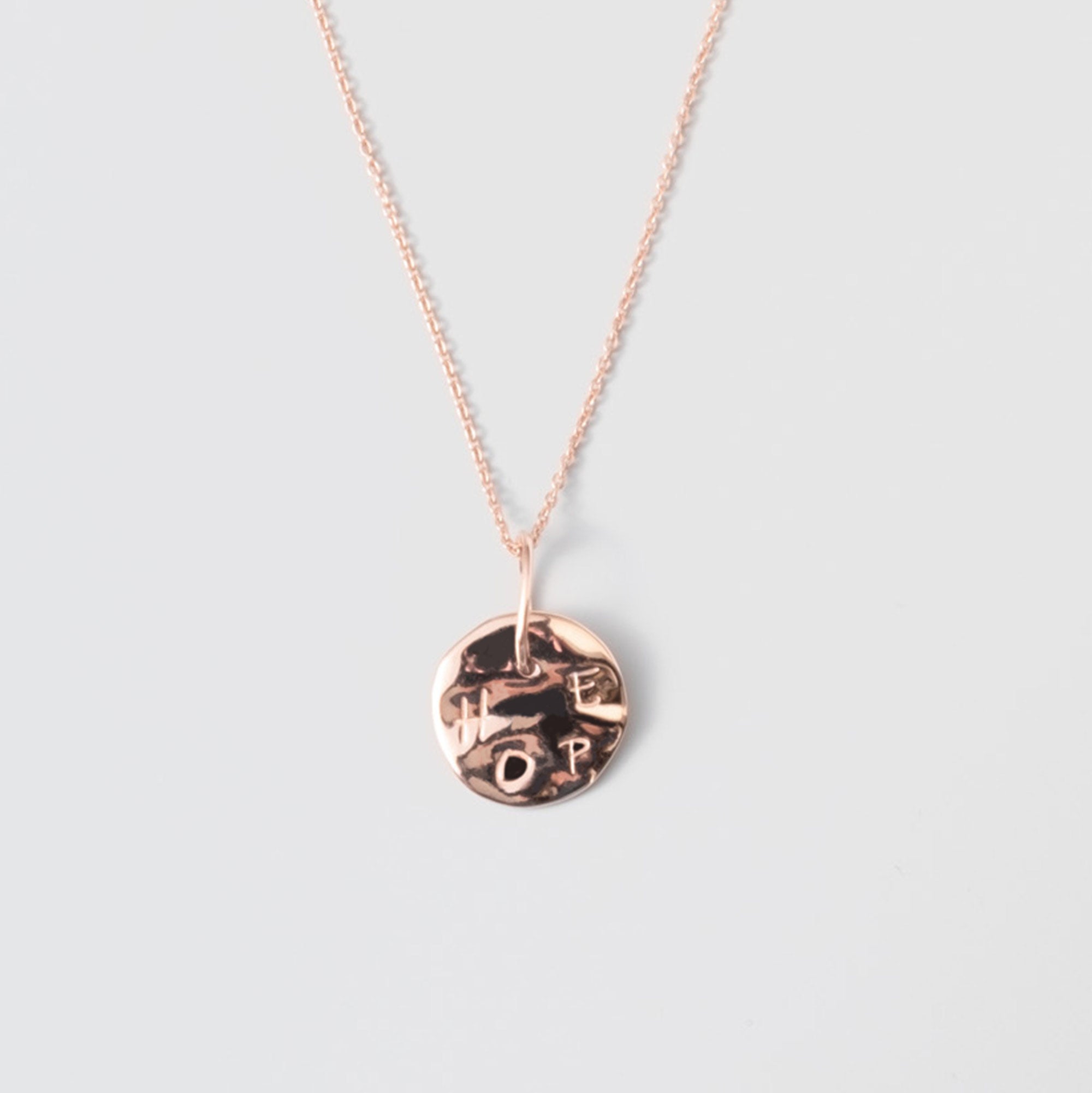 HOPE necklace charm