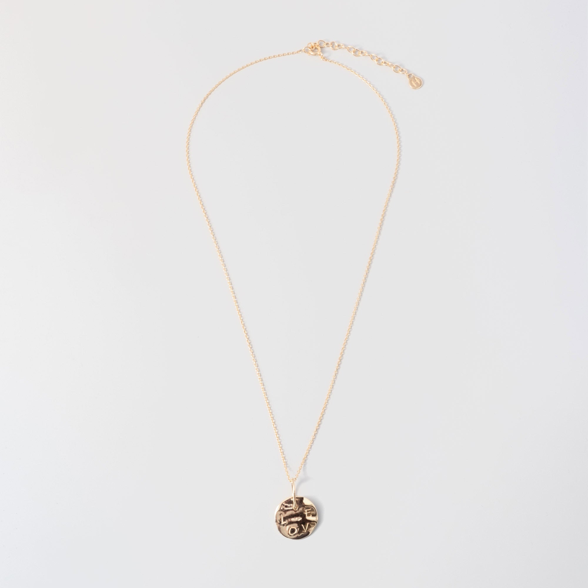 LOVE necklace charm