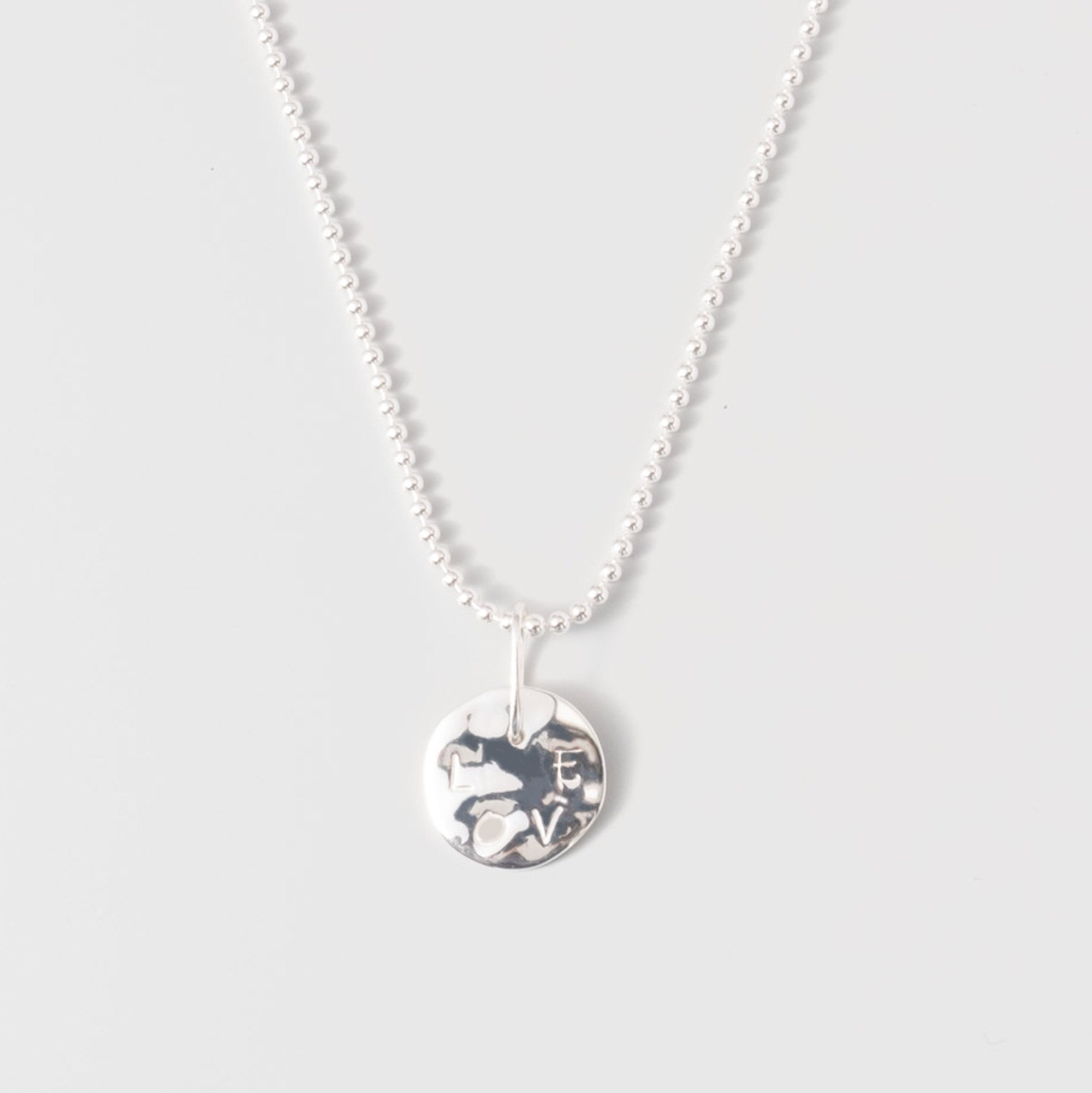 LOVE necklace charm