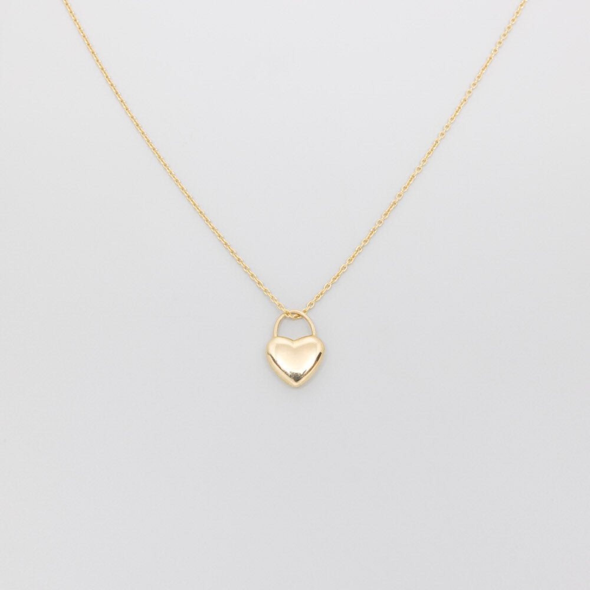 heart necklace | solid gold