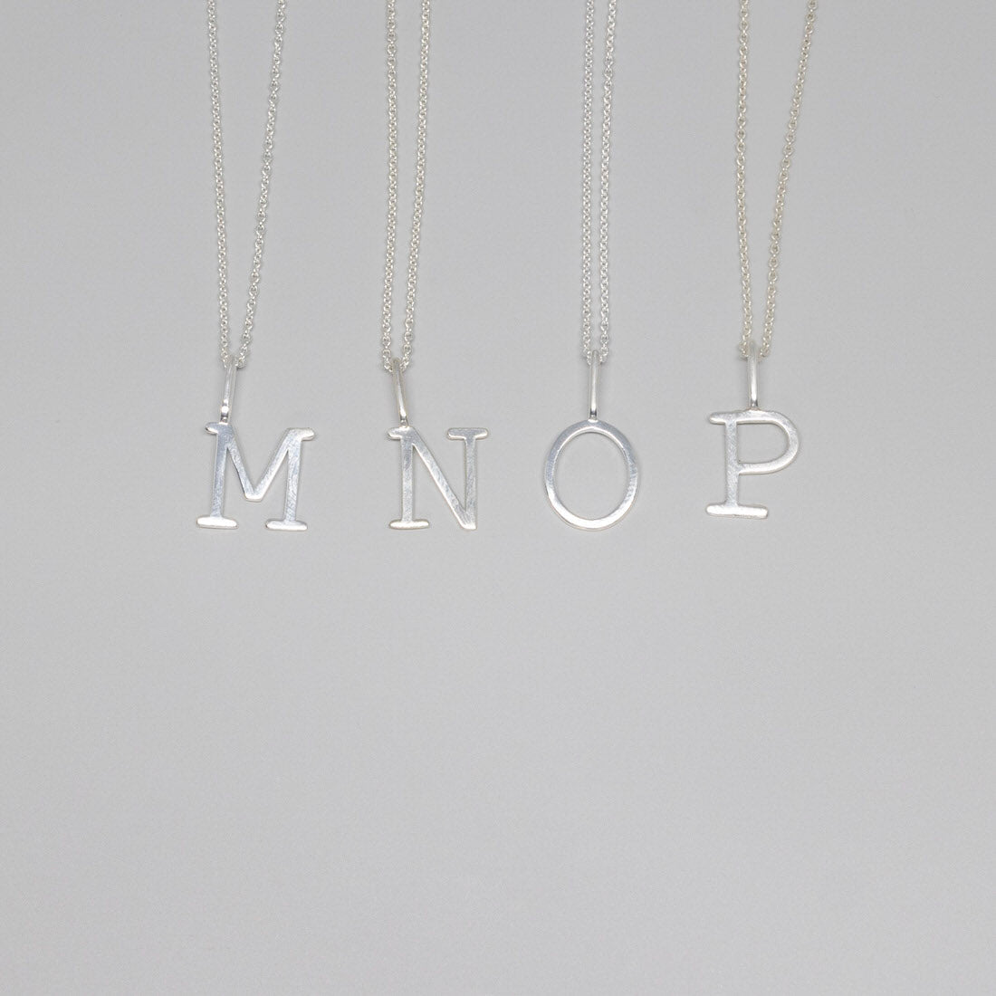 letter necklace