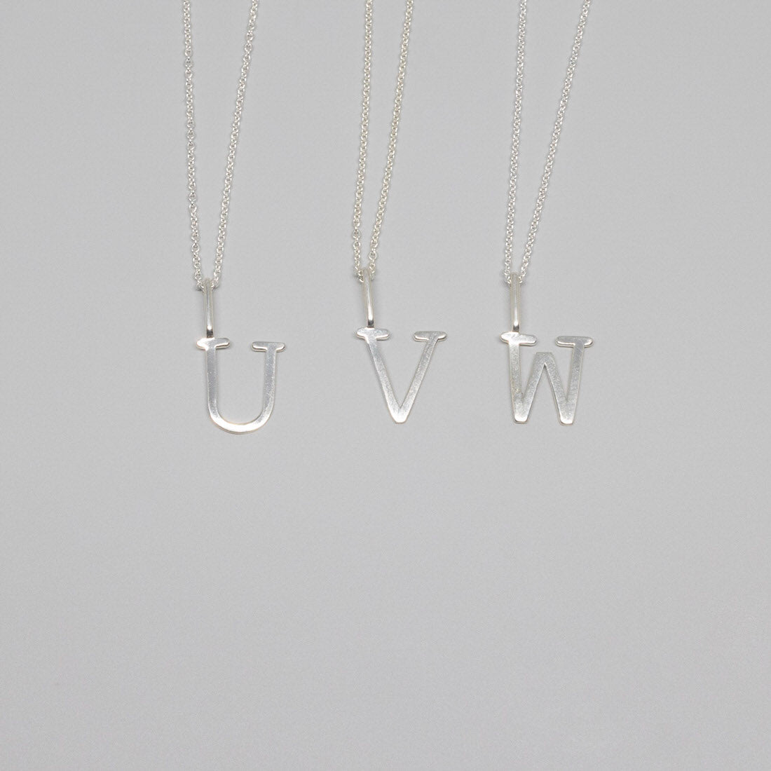 letter necklace