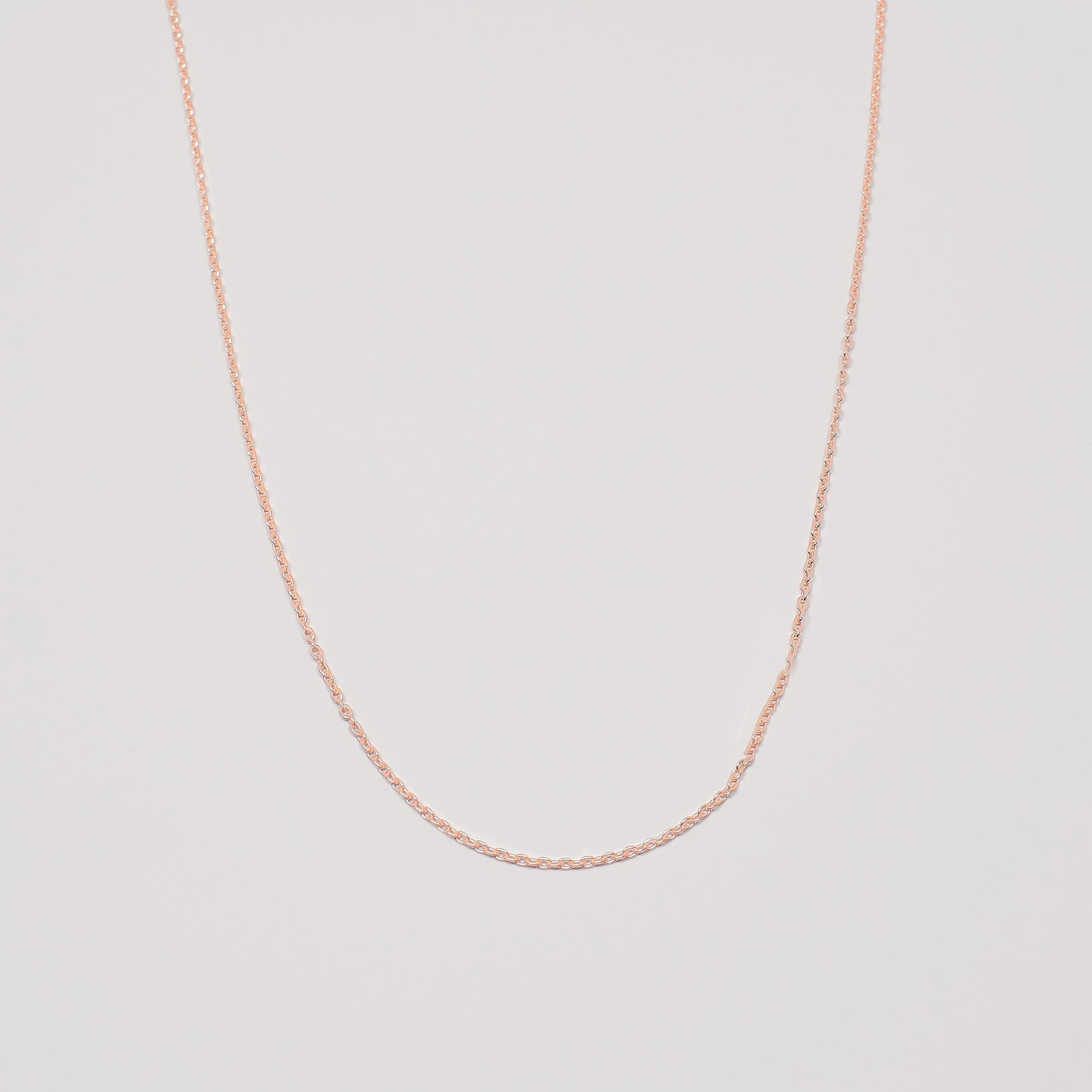 plain necklace - M / L