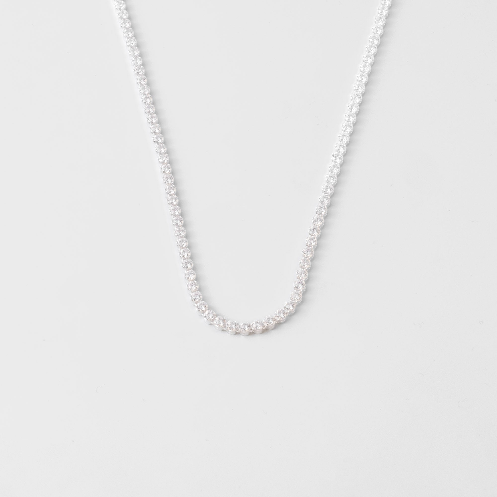 sparkle tennis necklace