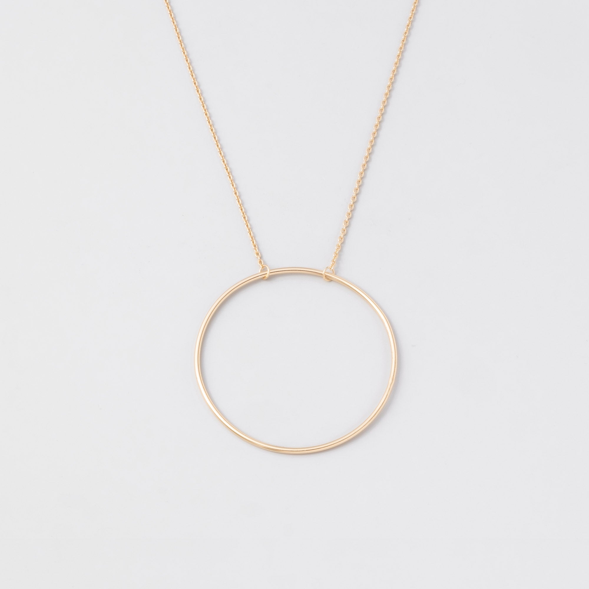 big circle necklace