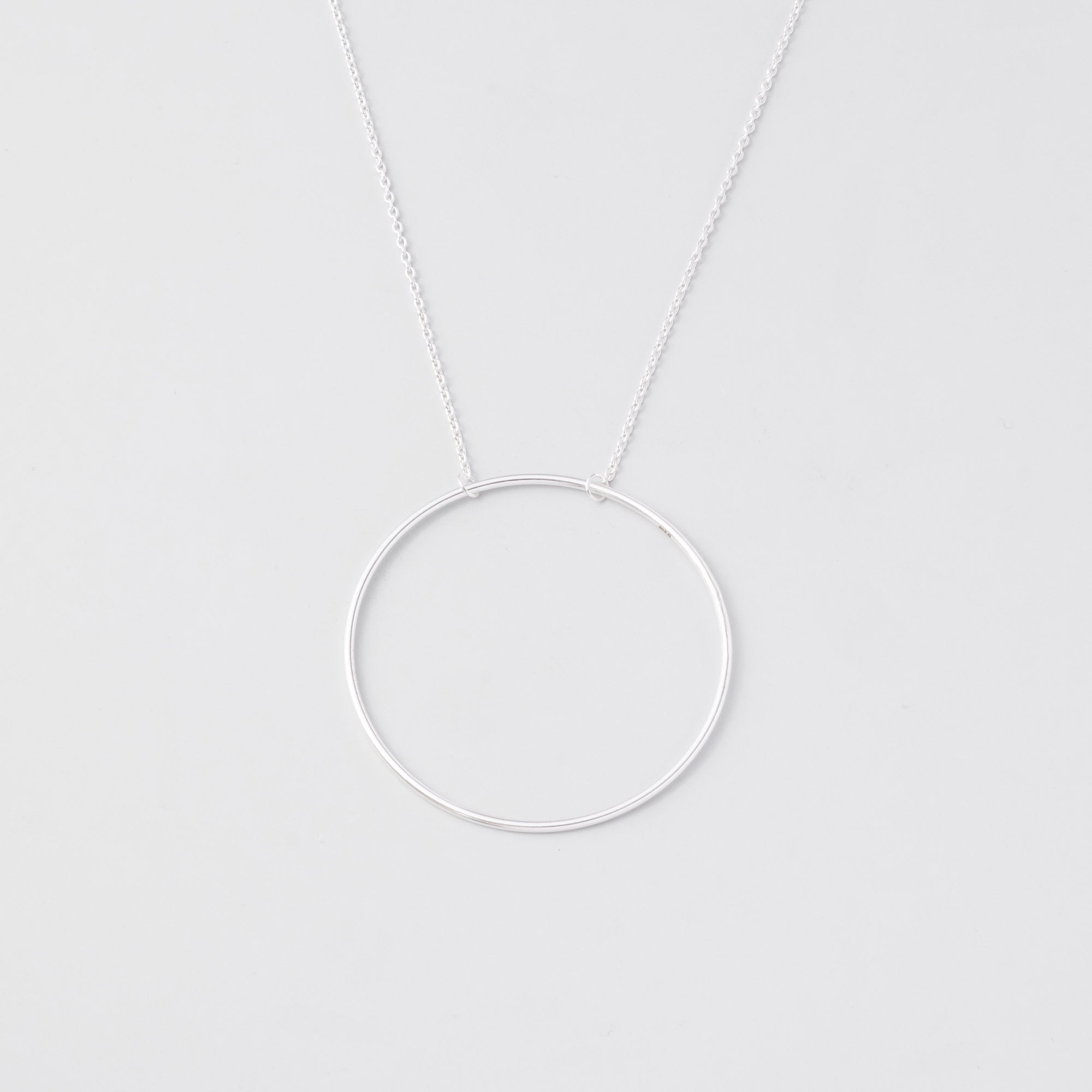 big circle necklace