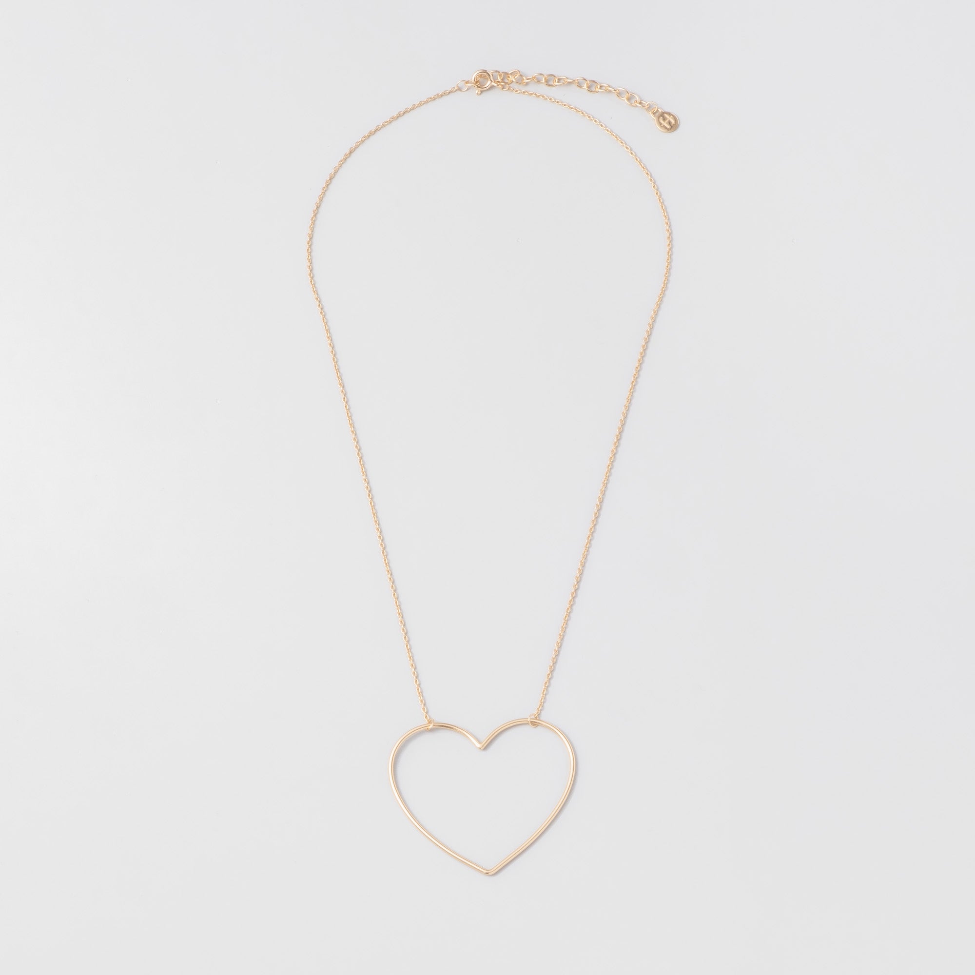 big heart necklace