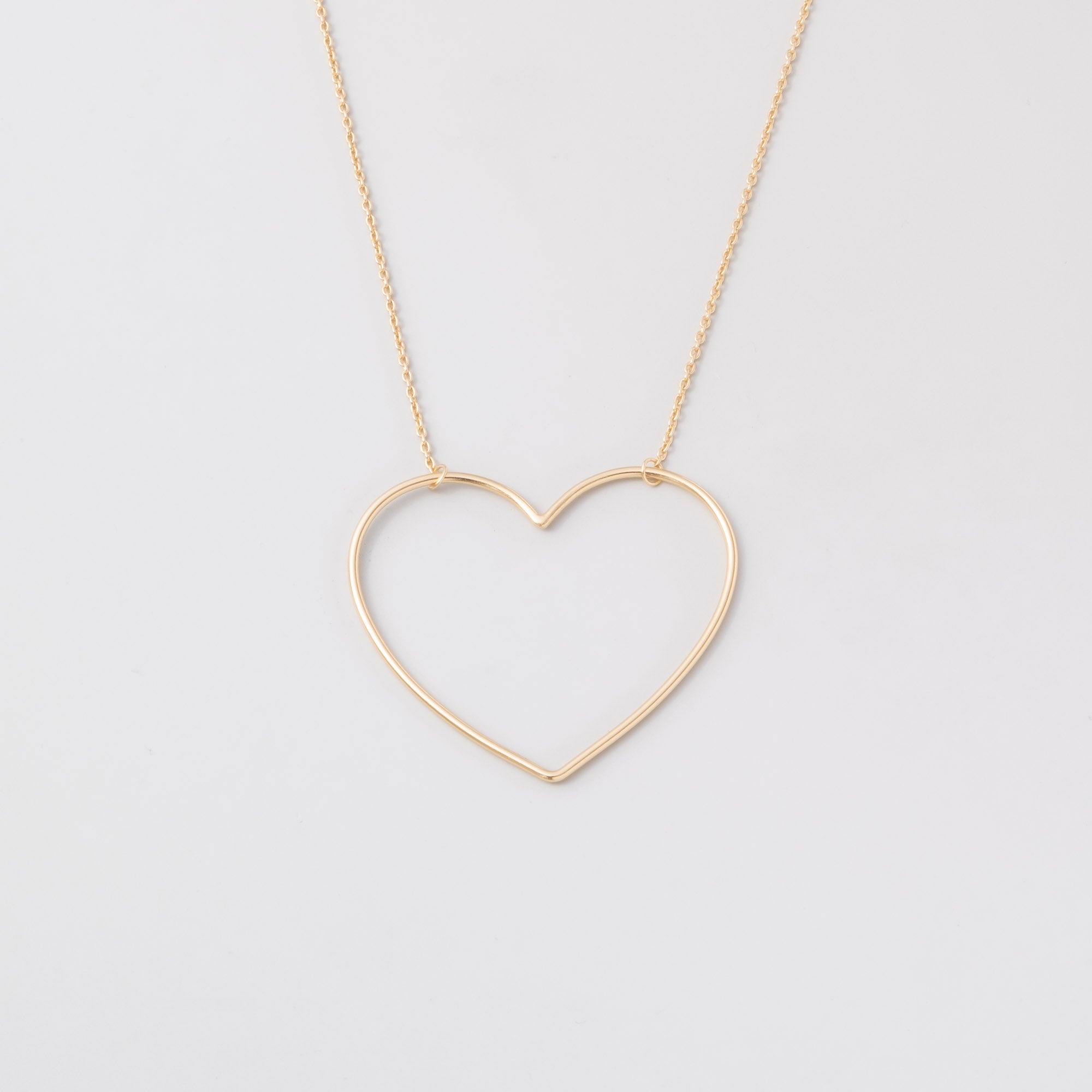 big heart necklace