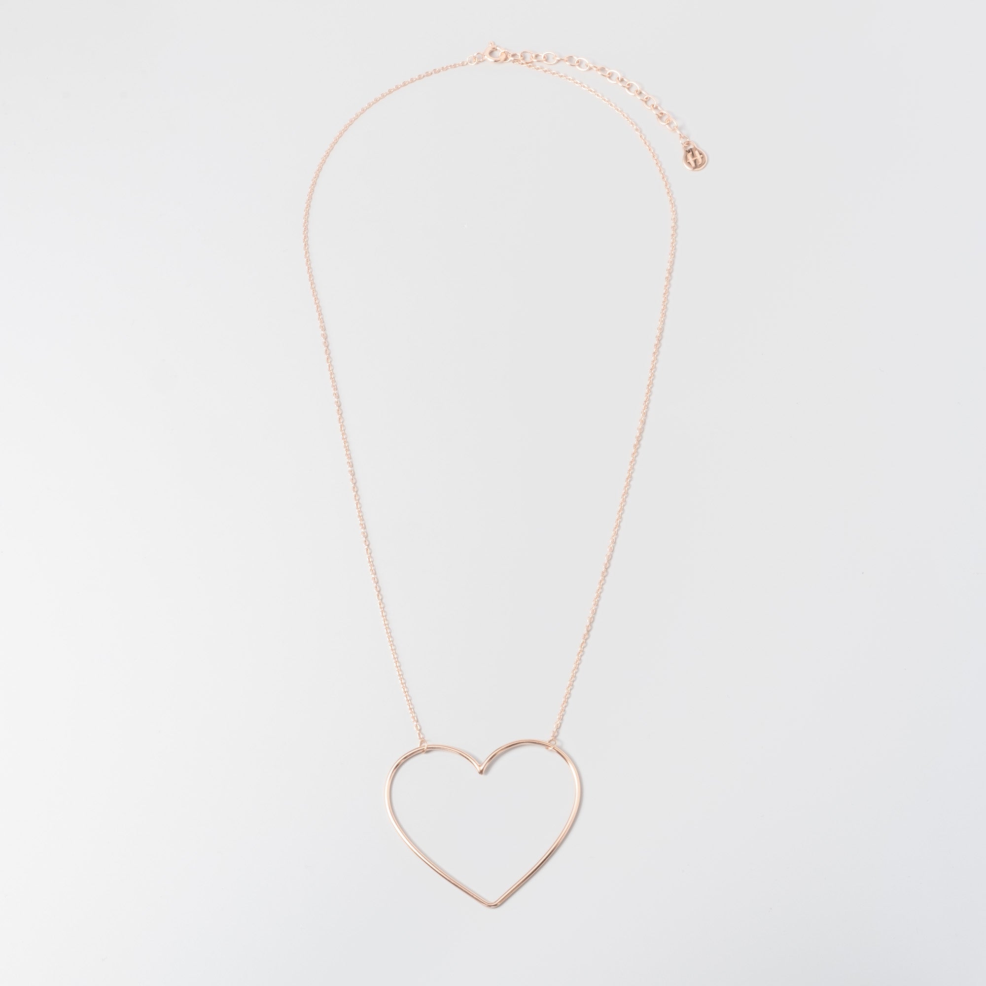 big heart necklace