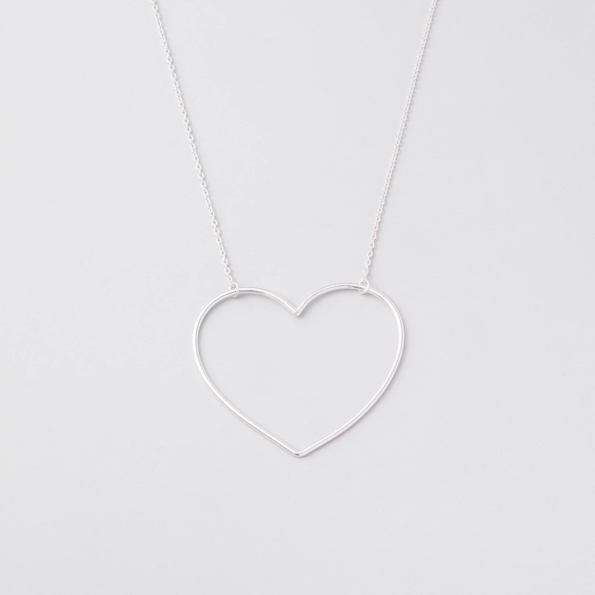 big heart necklace