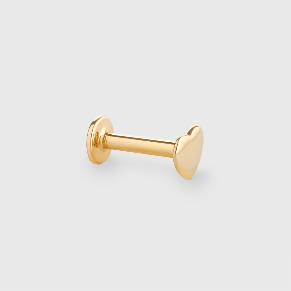 Reservierung - heart helix stud (179€)