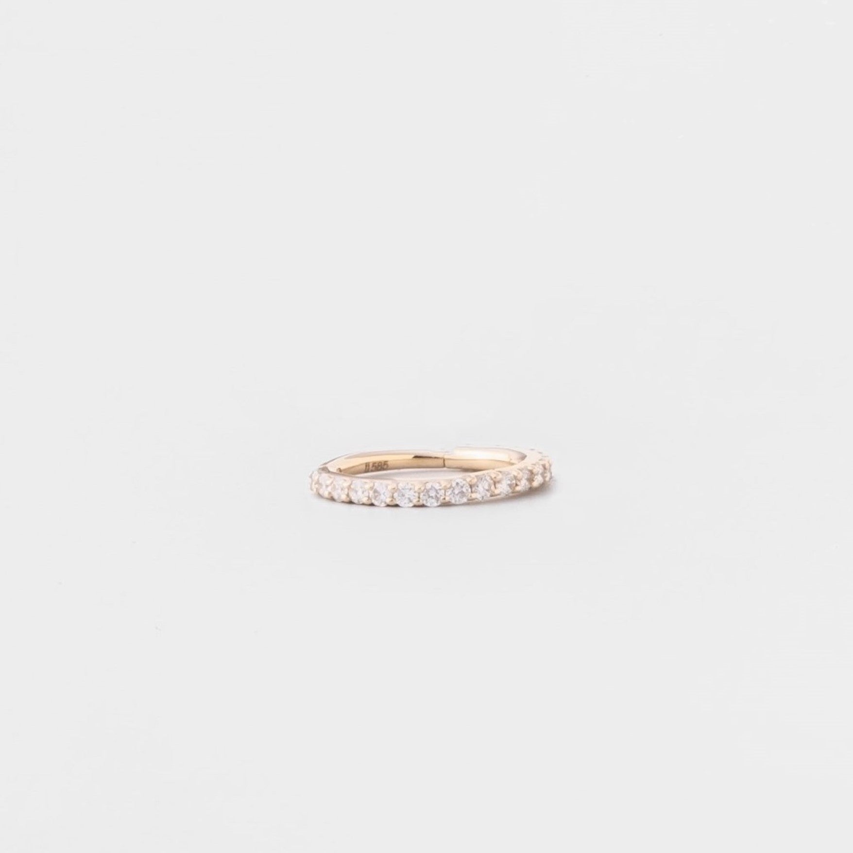 diamond segment ring | solid gold