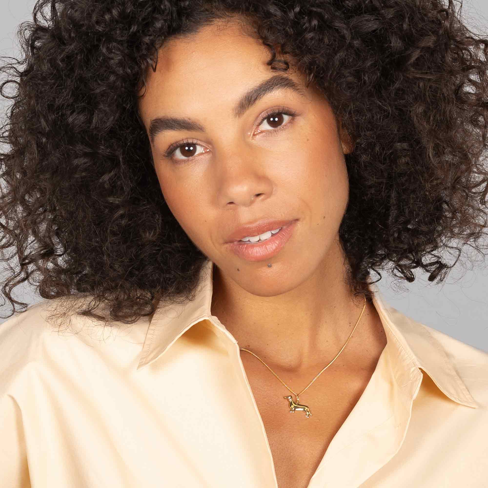 Kette dachshund necklace worlds origins wolfgang joop