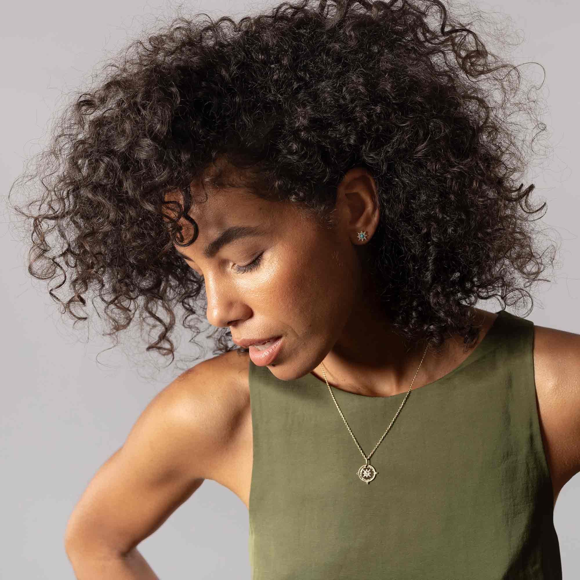 Anhänger Kette mystic sun echtgold diamant worlds origins wolfgang joop