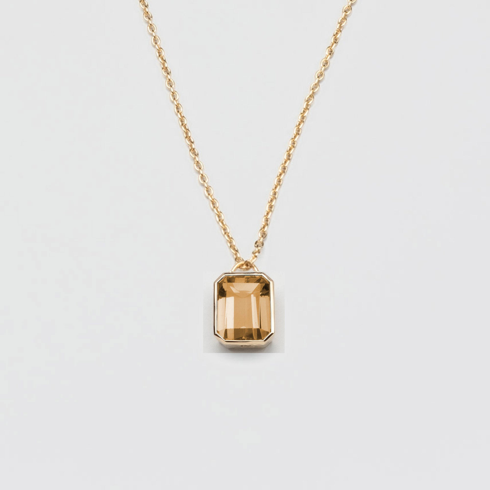 precious hammered necklace | solid gold