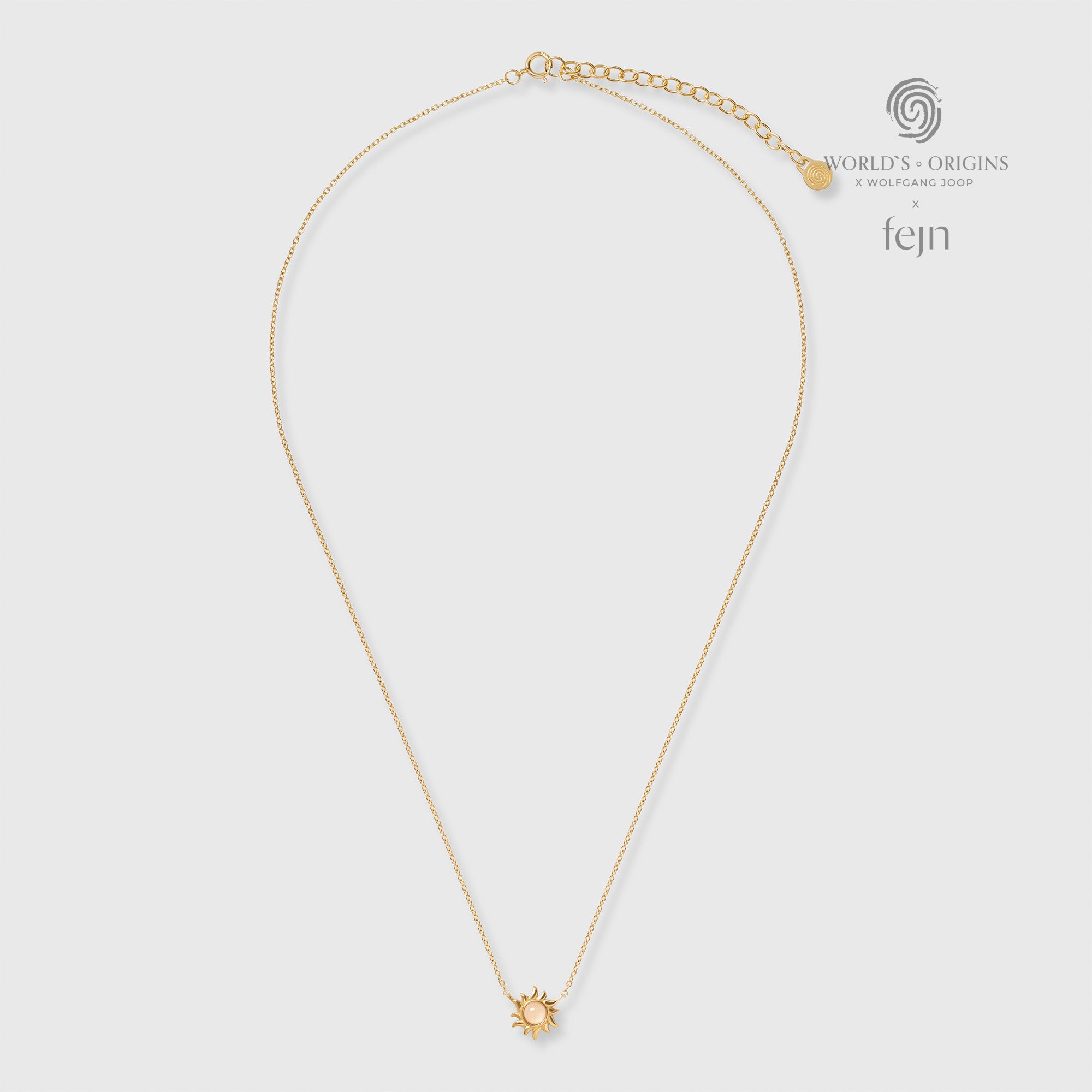 Halsketten mystic precious sun rosequarz origins wolfgang joop