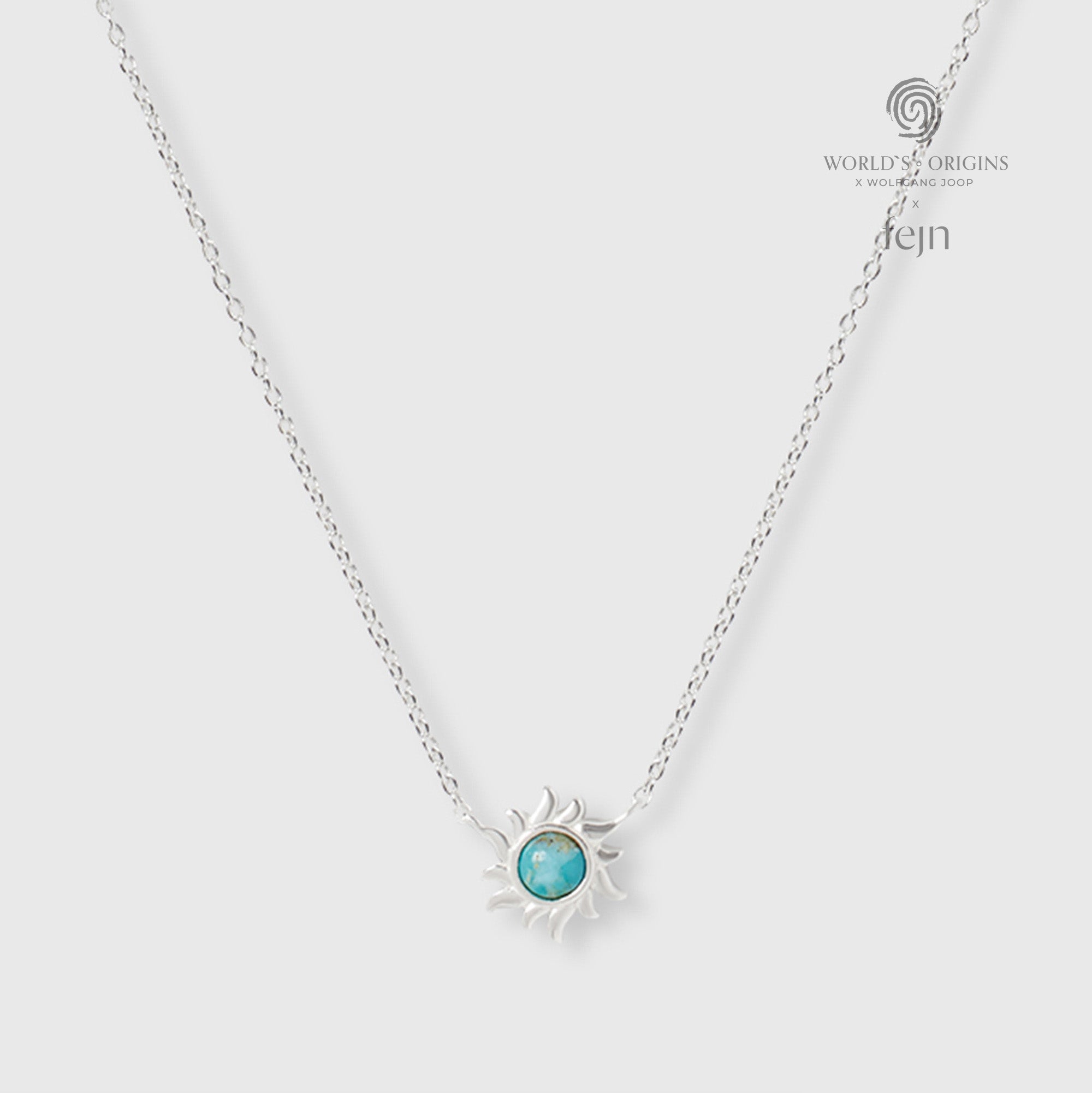 Halsketten mystic precious sun turquoise worlds origins wolfgang joop