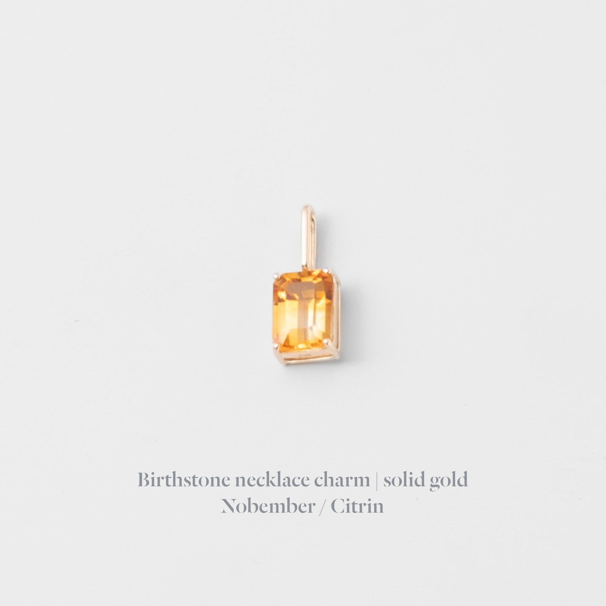 talisman necklace | solid gold