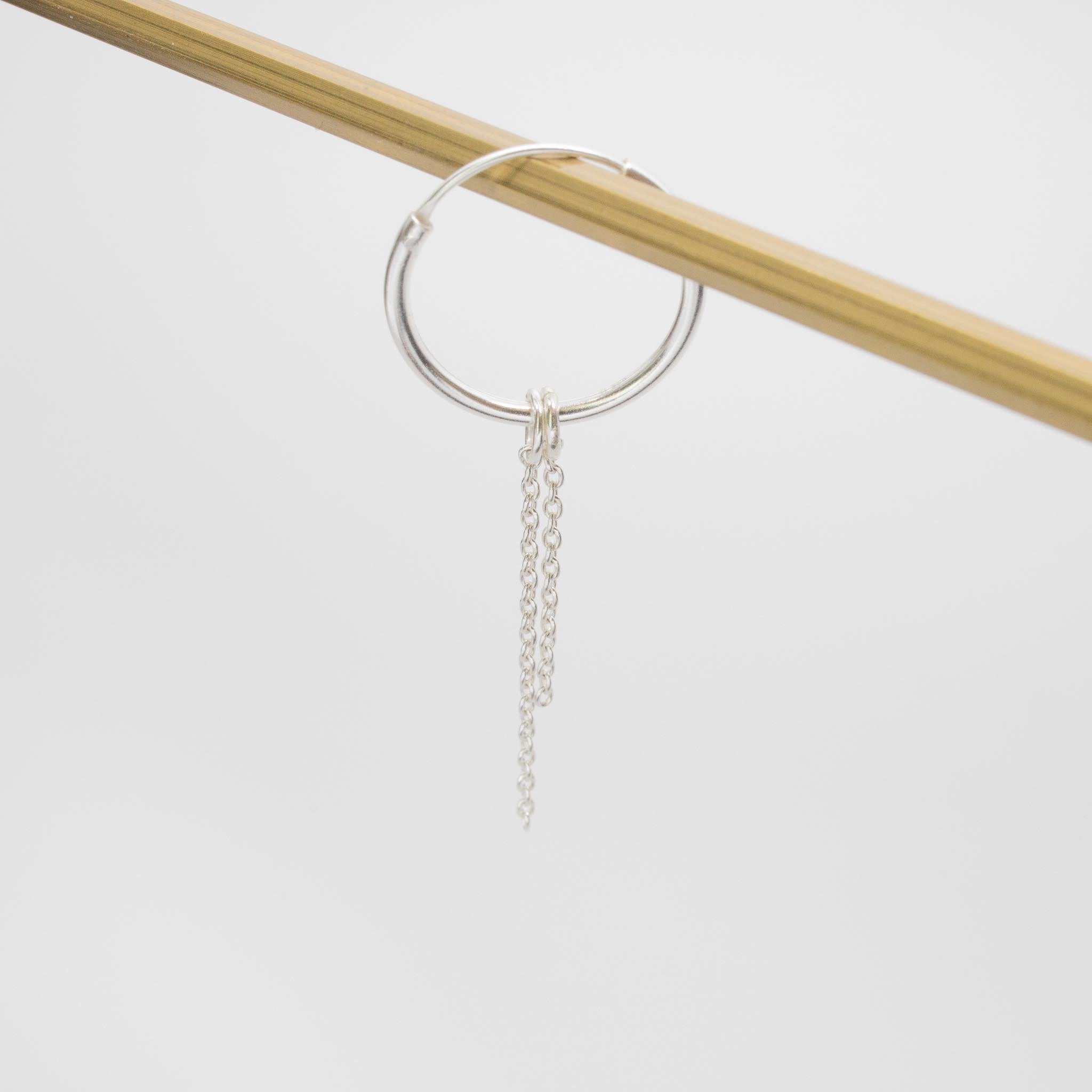 chain hoop charms