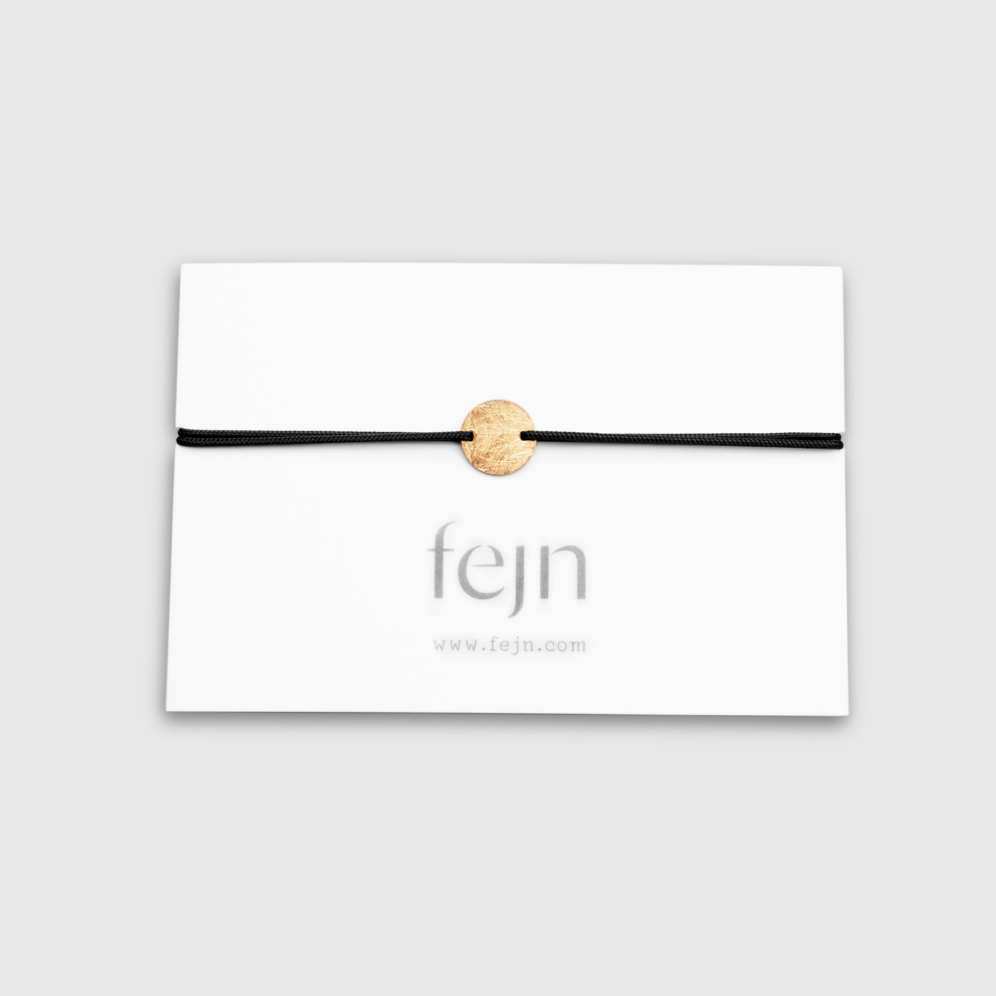 satin disc bracelet