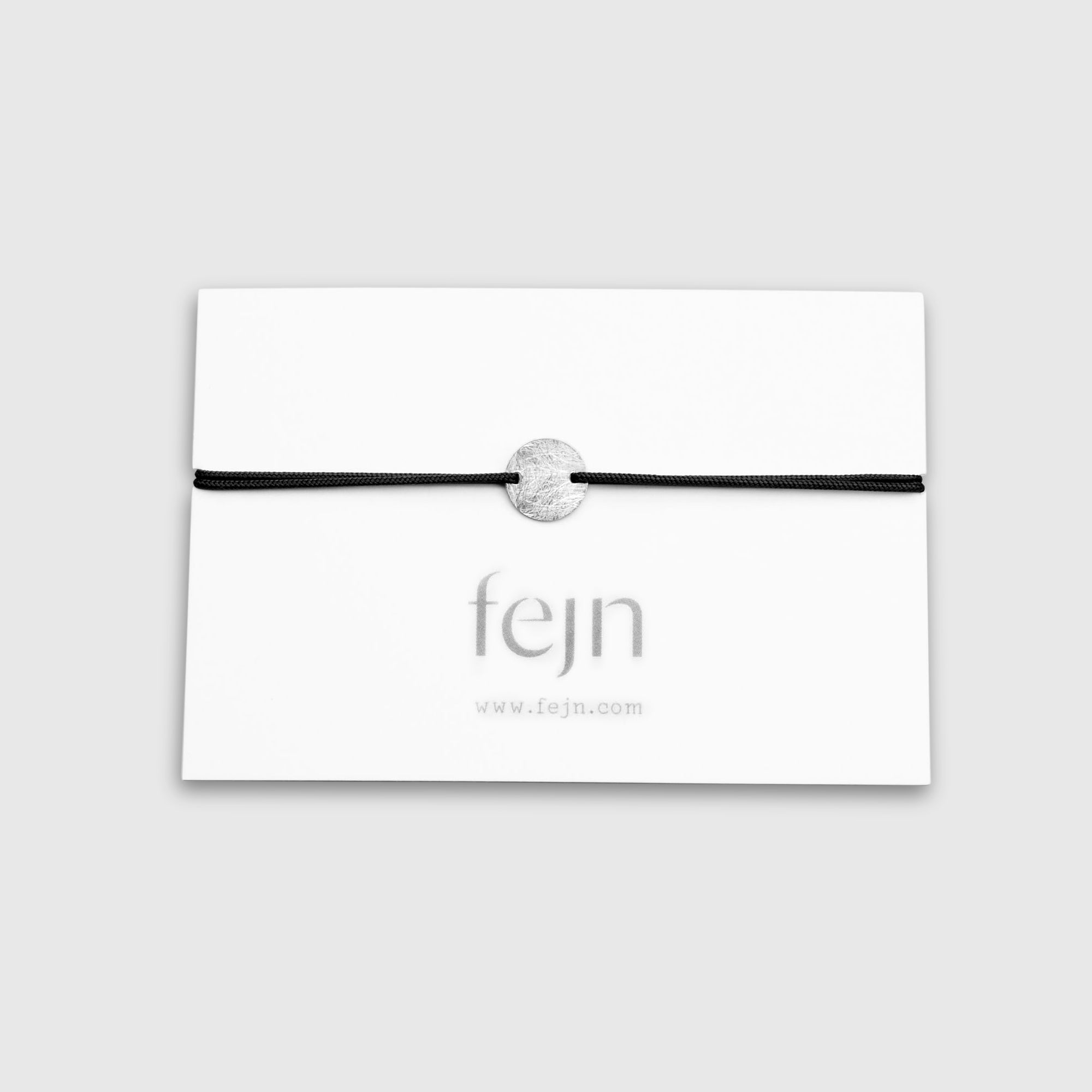 satin disc bracelet
