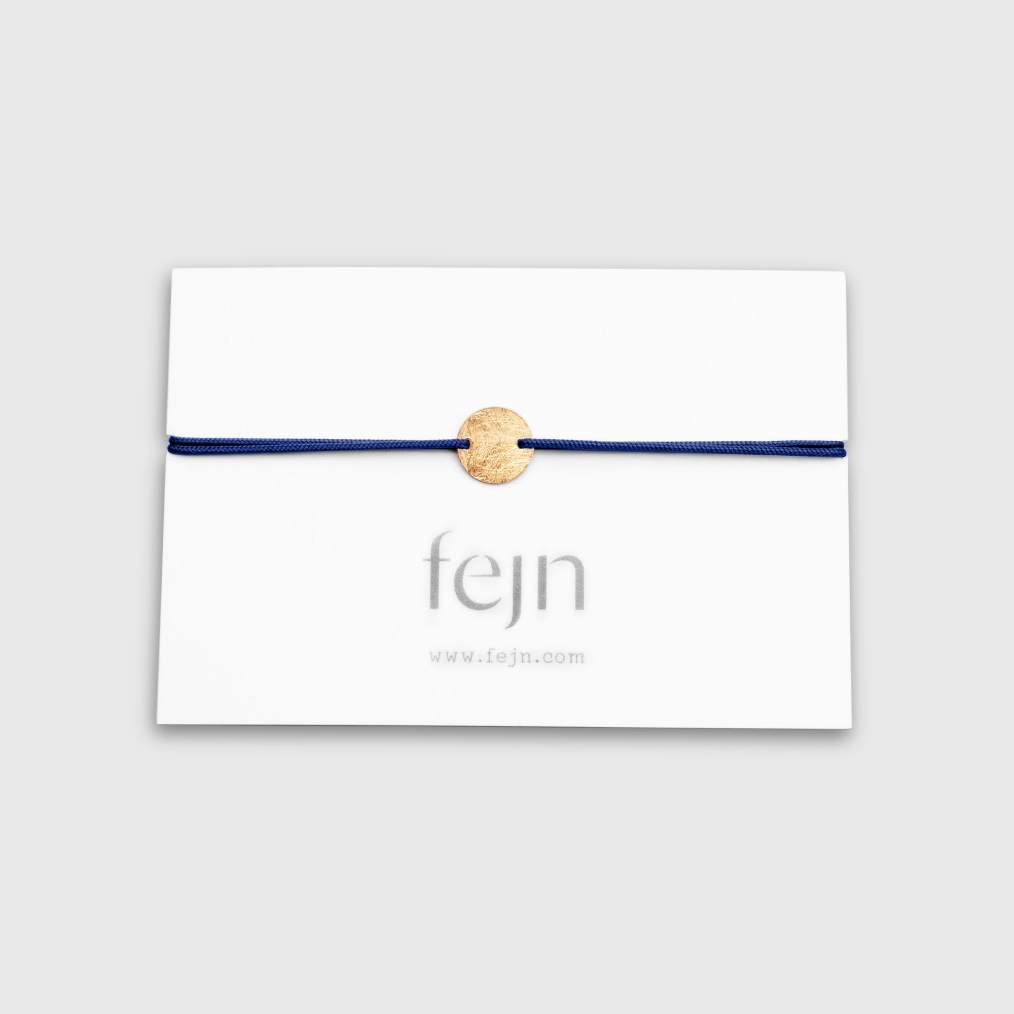 satin disc bracelet