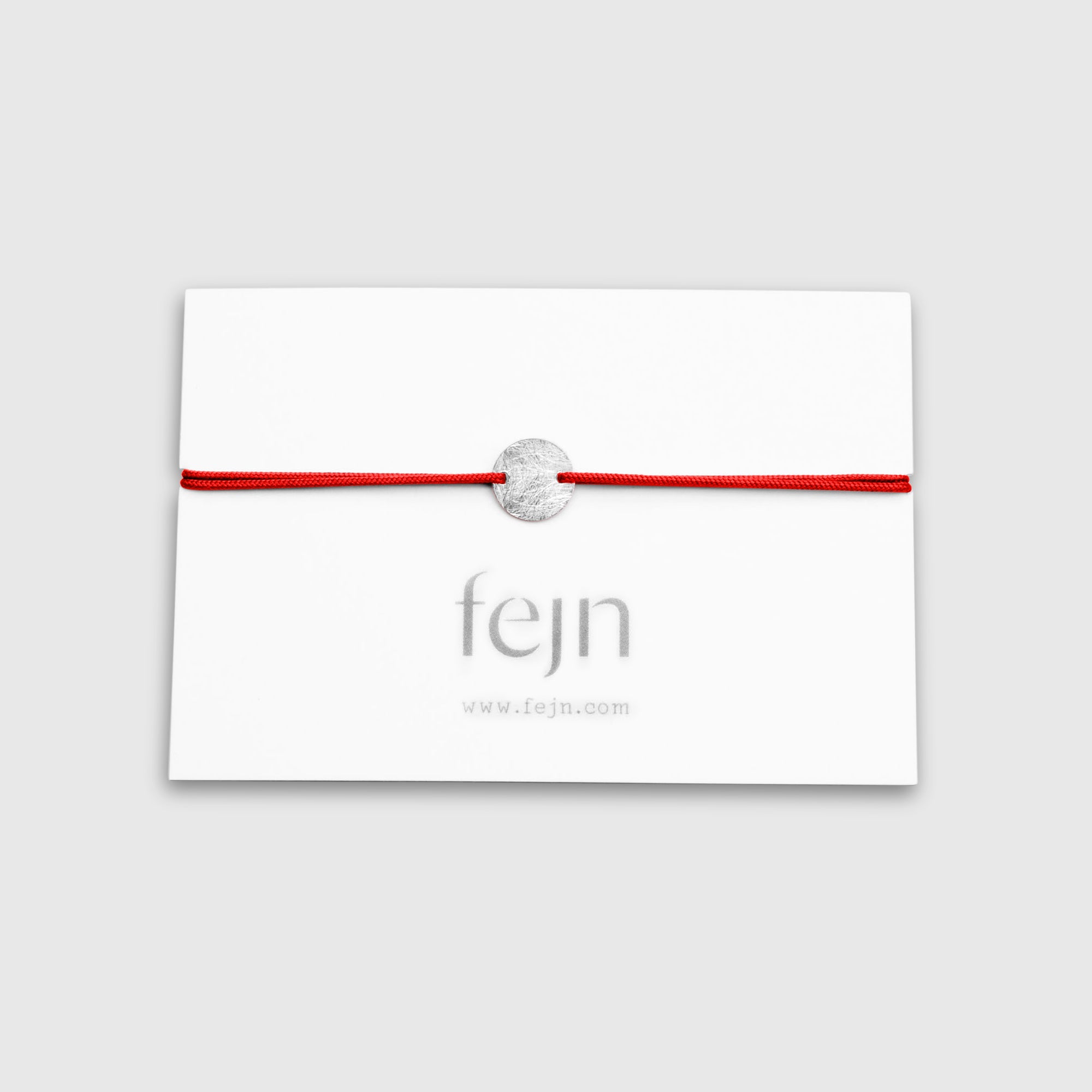 satin disc bracelet