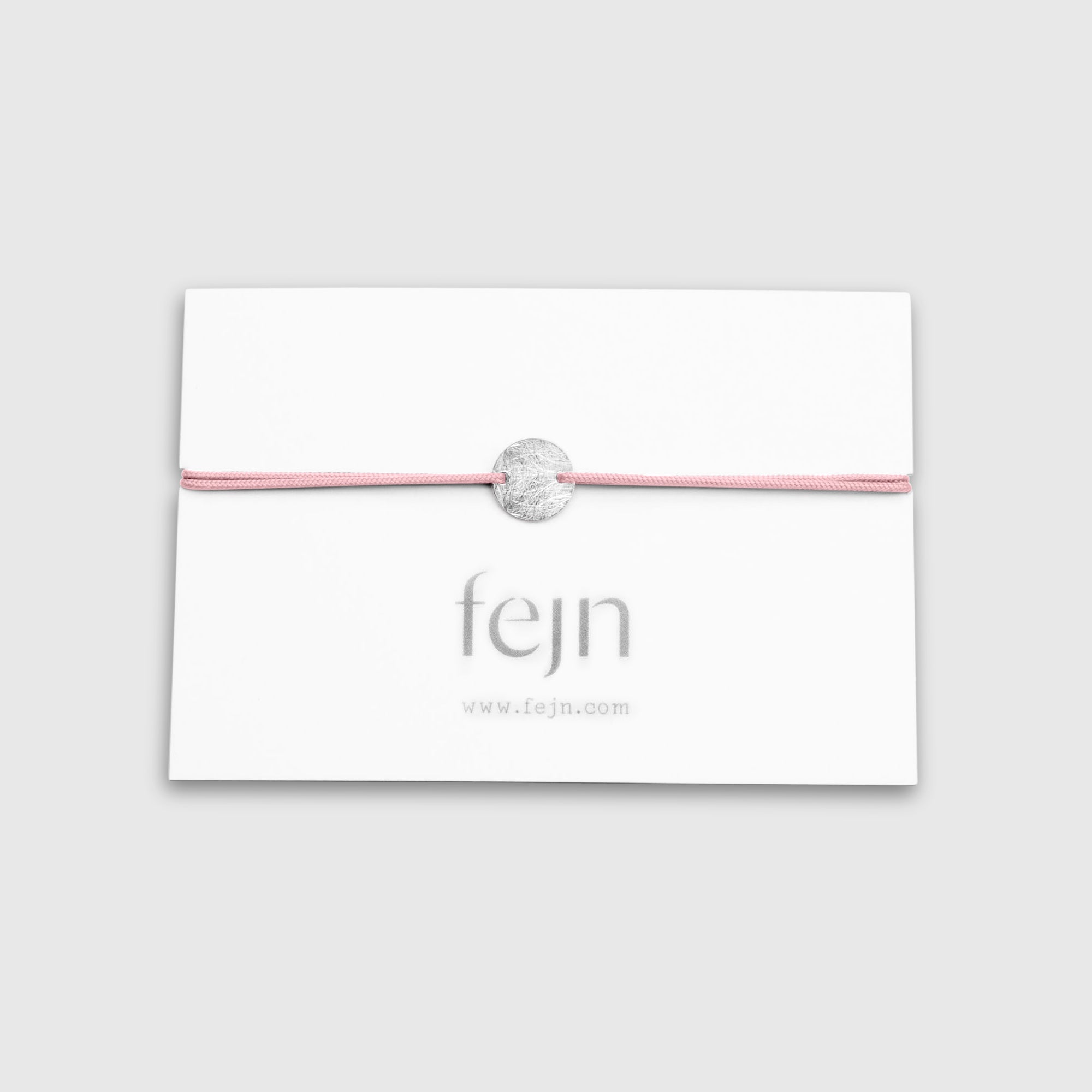 satin disc bracelet