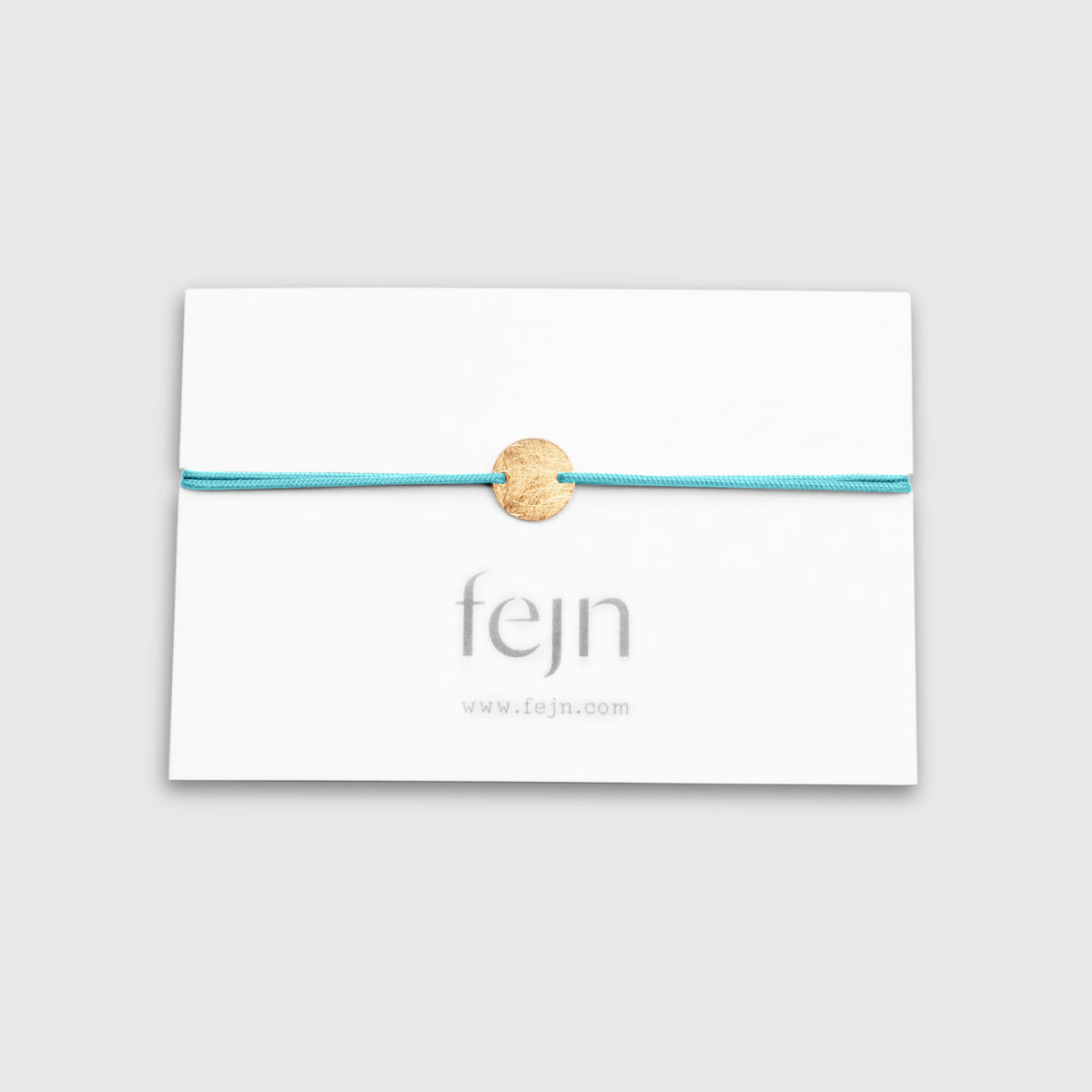 satin disc bracelet