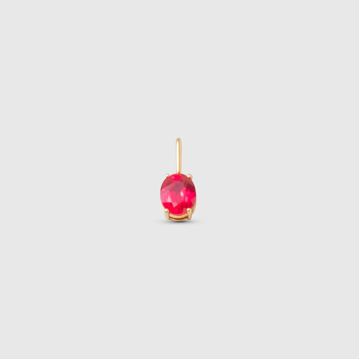 birthstone necklace | solid gold