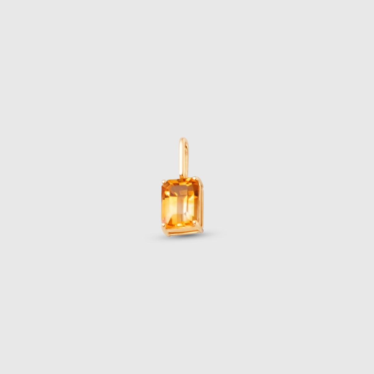 birthstone necklace | solid gold