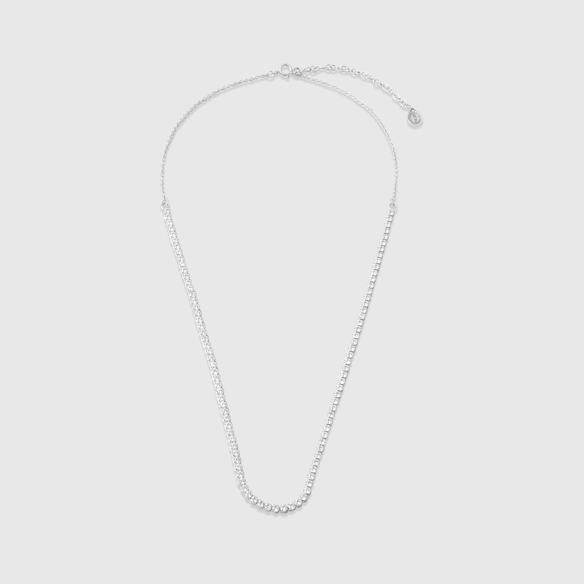 sparkle tennis necklace