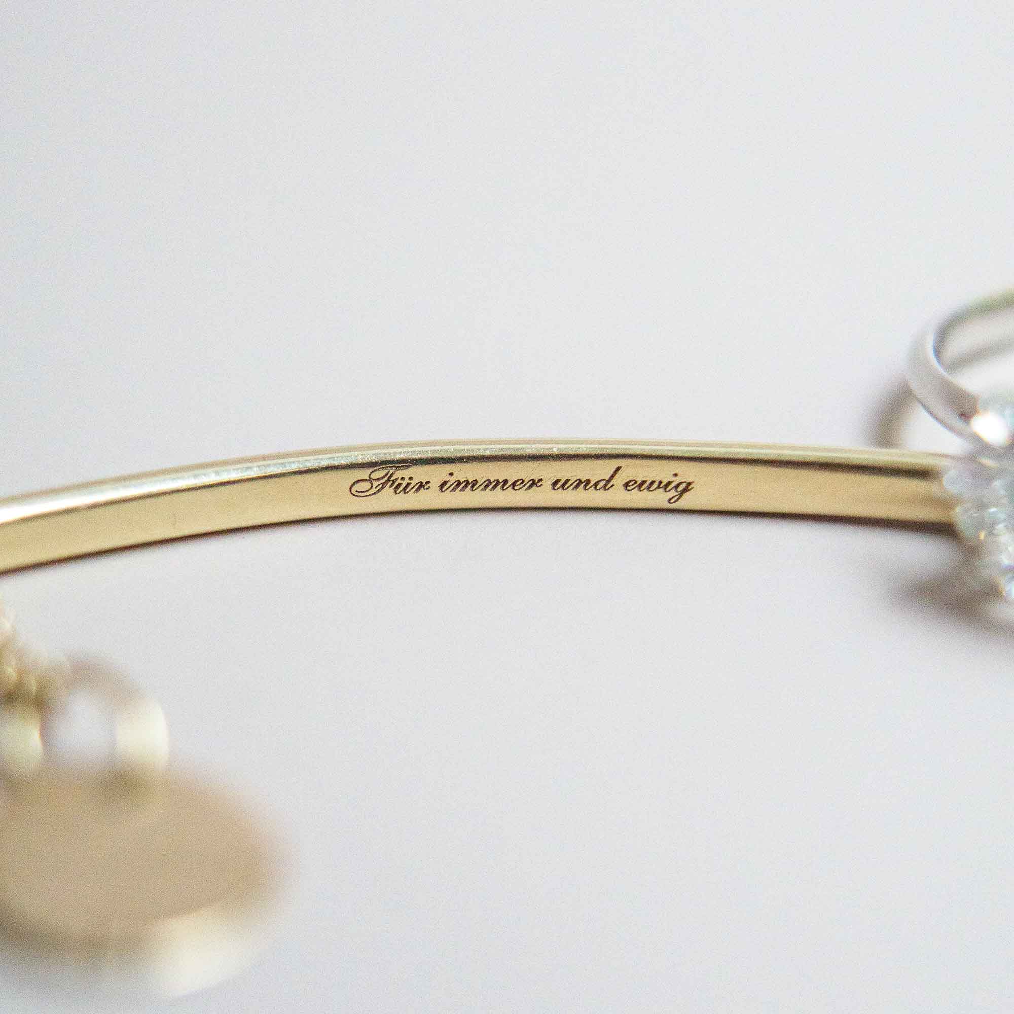 shiny arm cuff | solid gold
