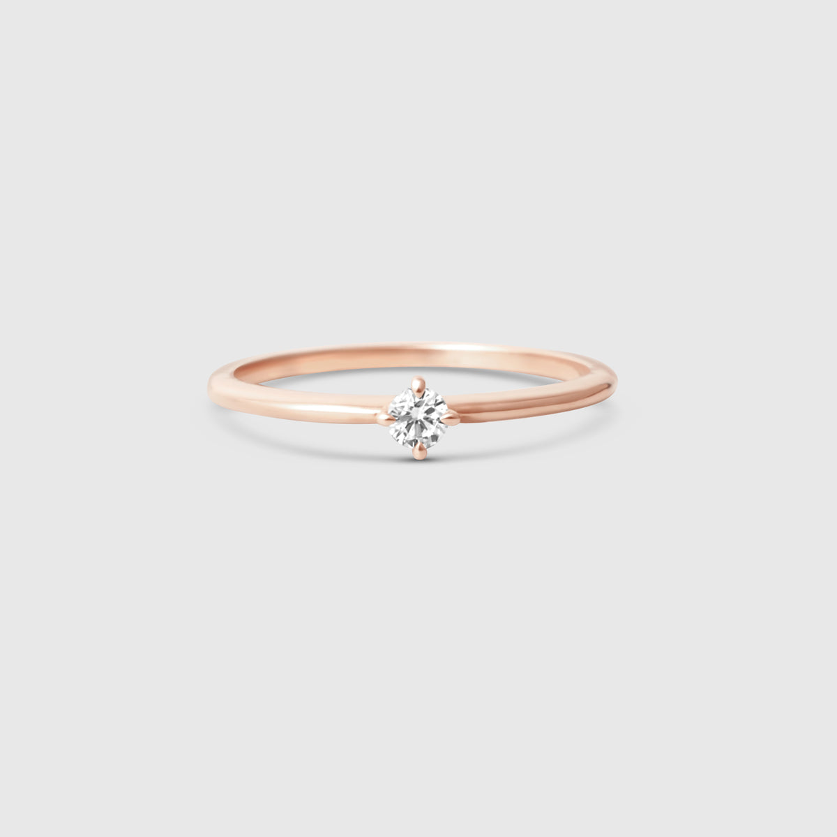 the classic engagement ring | solid gold