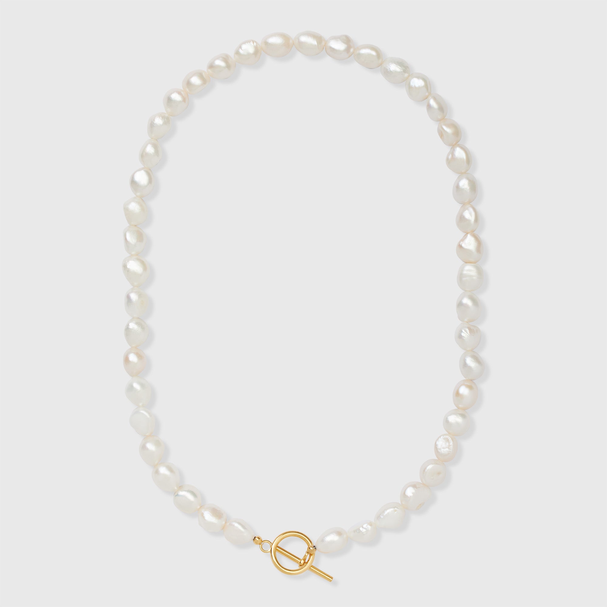 chunky pearl necklace