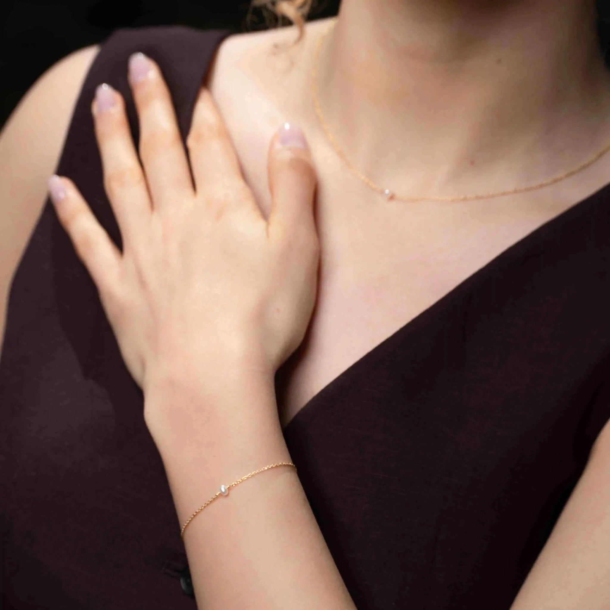 single pearl bracelet