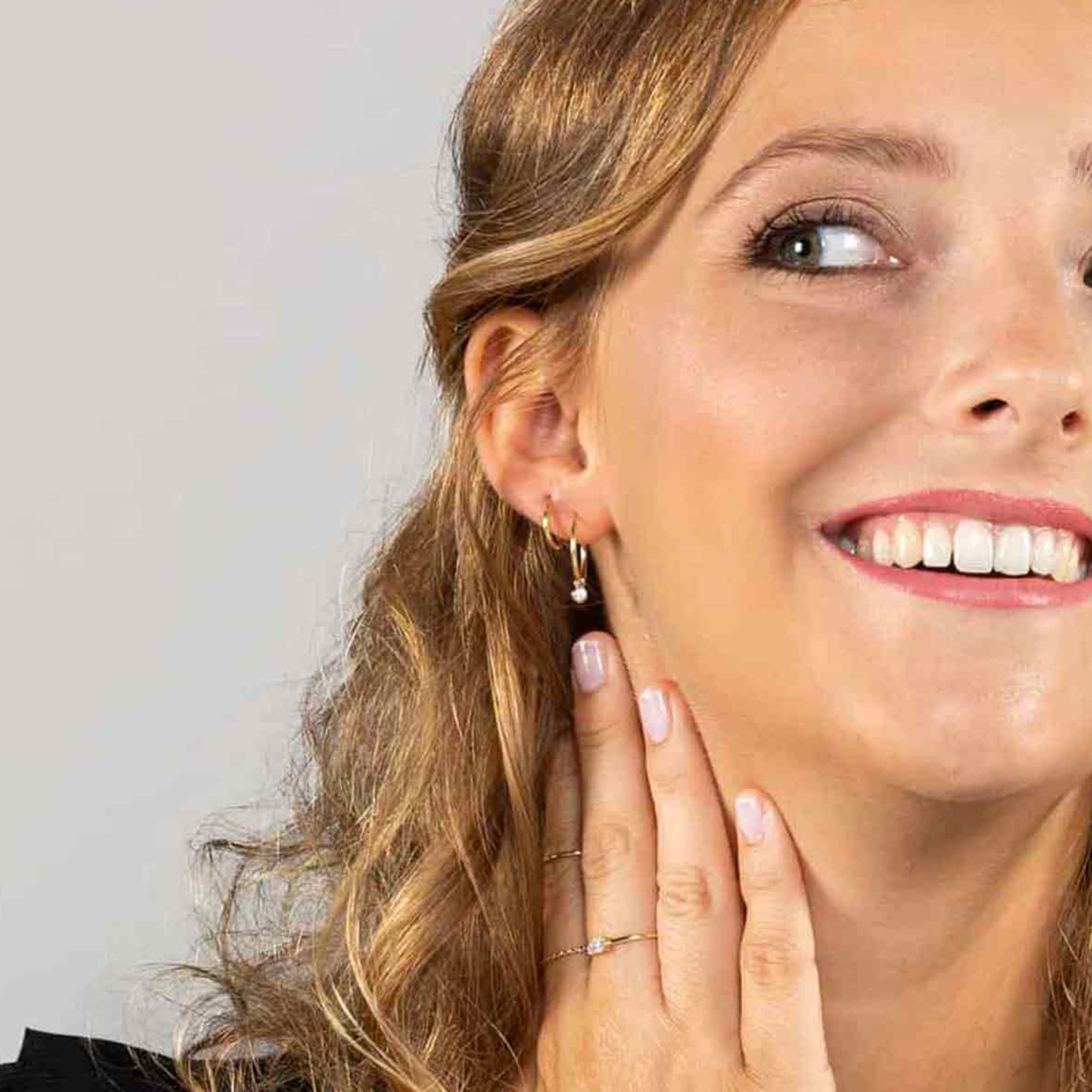 creolen anhänger gold diamant fejn