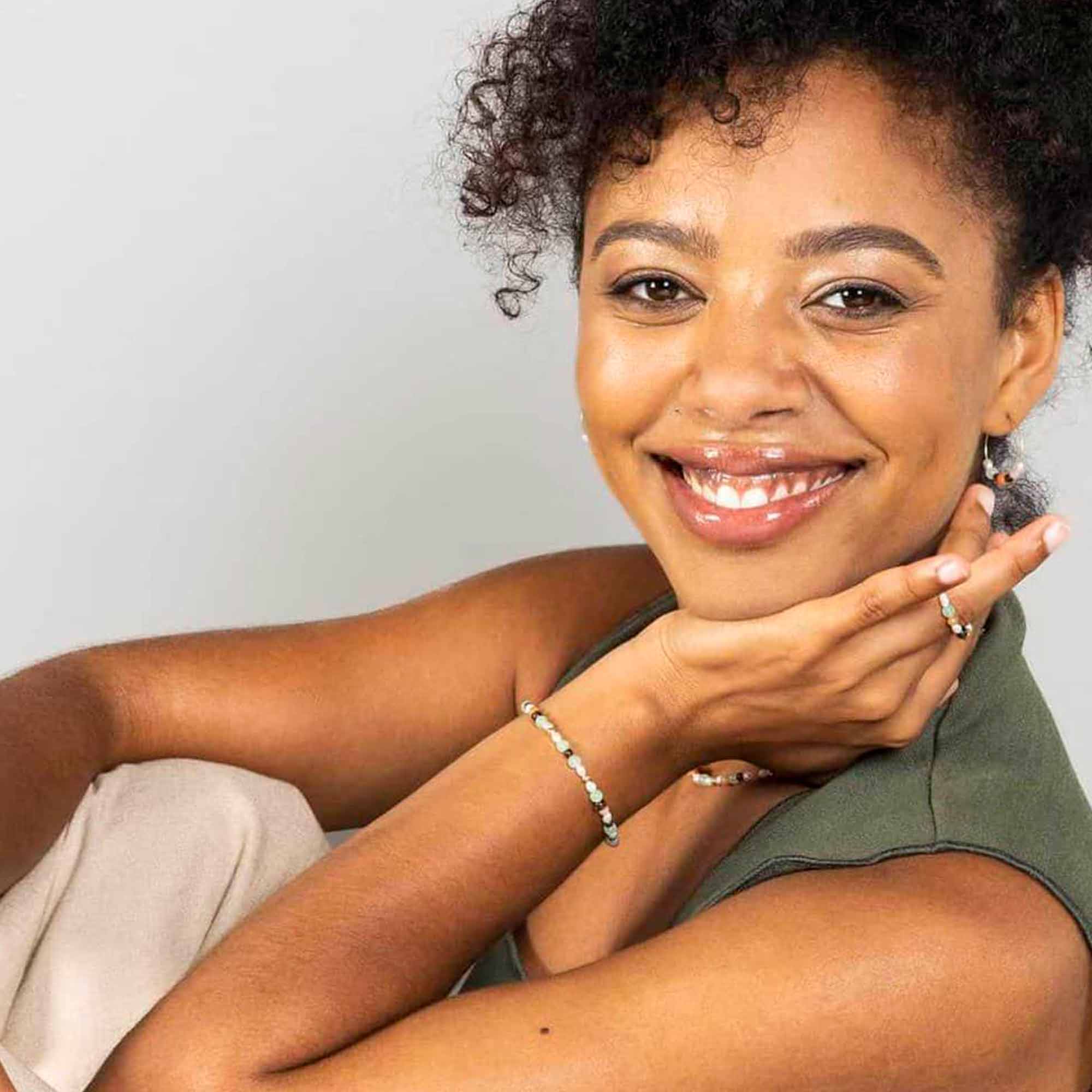 autumn pearl bracelet