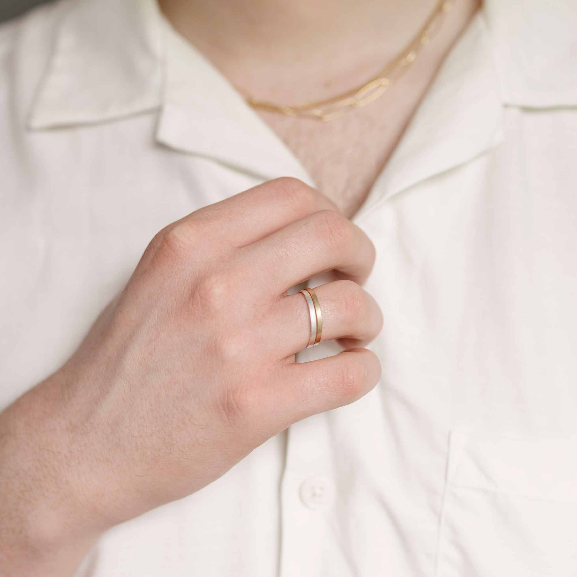satin band ring