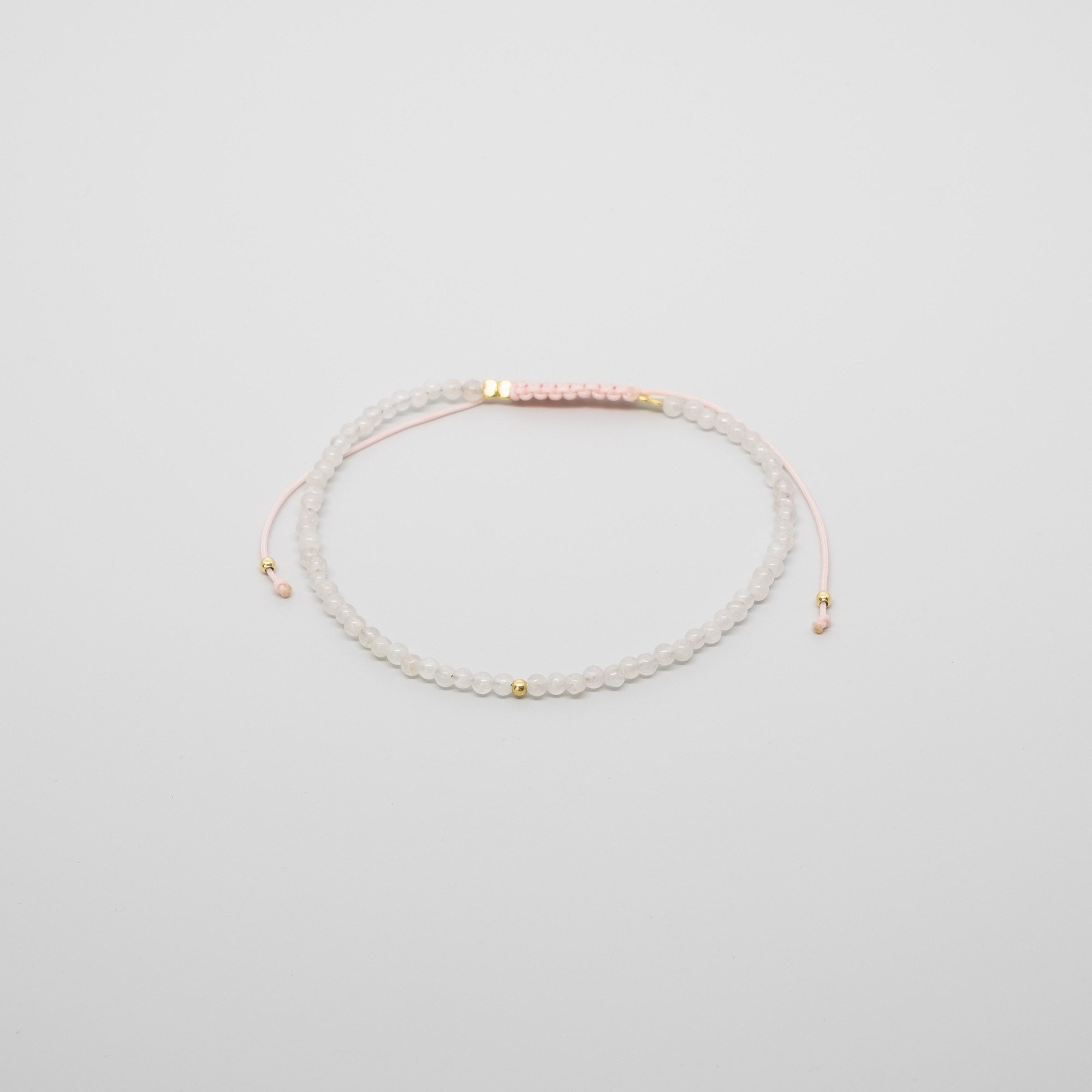 birthstone Armband Oktober Rosenquartz