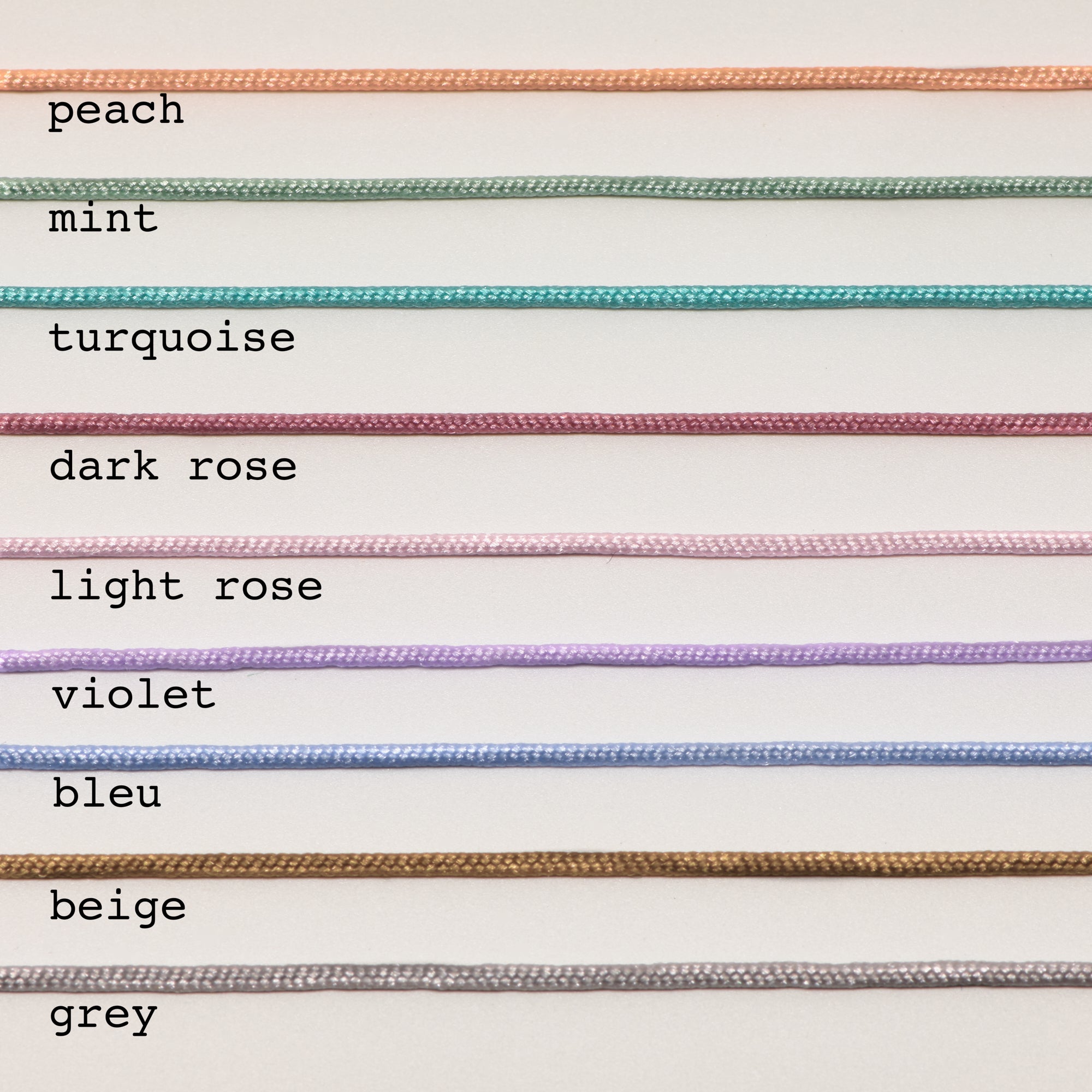 Farbkarte filigranes Armband mit Plättchen roségold
