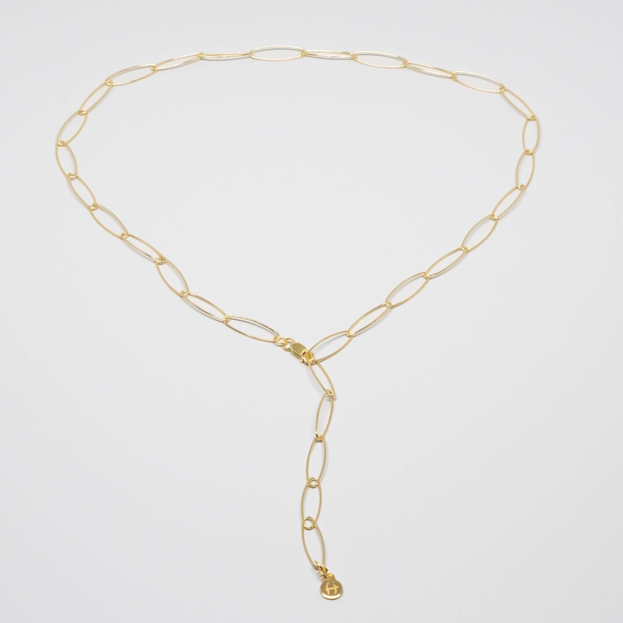 Gliederkette chain necklace gold