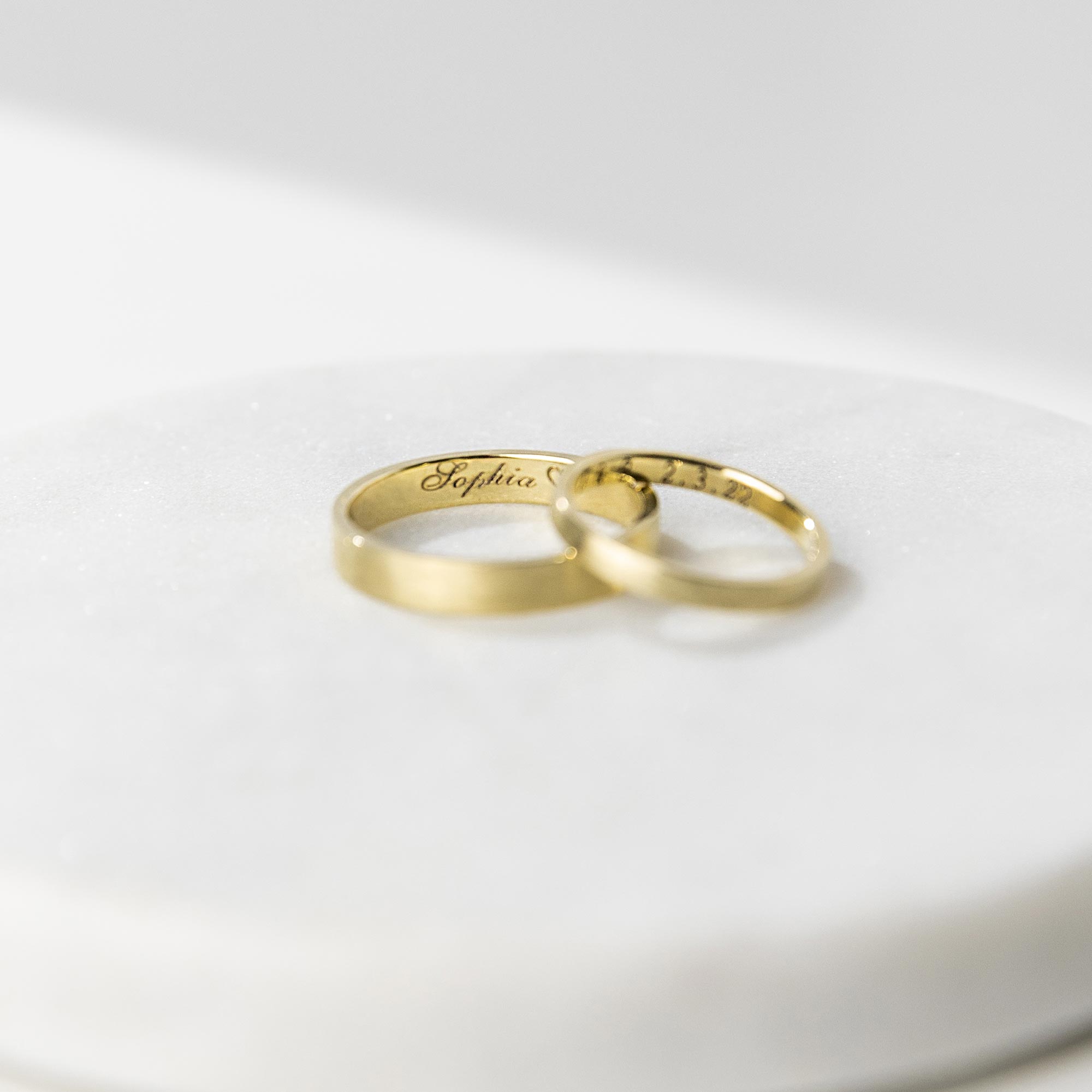 Nachhaltige Eheringe - wedding bands - fejn jewelry